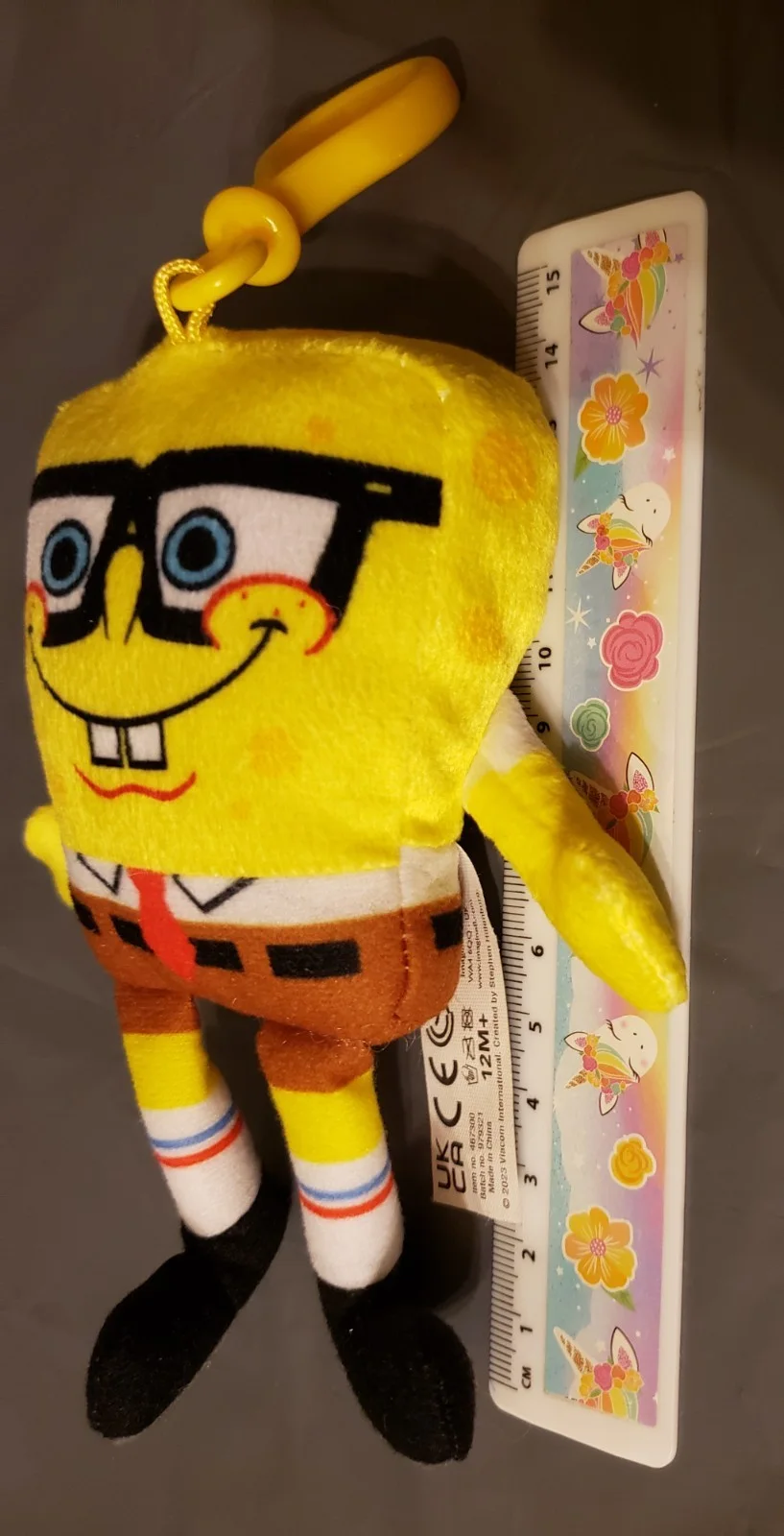 SpongeBob Squarepants Plush Clip-On 2023 Bag Charm, image 5