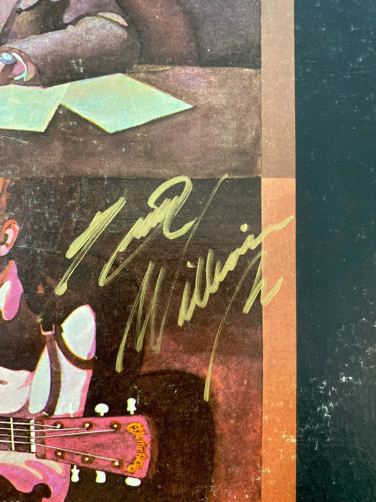 HANK WILLIAMS JR AUTOGRAPH 1969 ORIGINAL SONGS MY FATHER LEFT ME VINYL RECORD LP, image 3