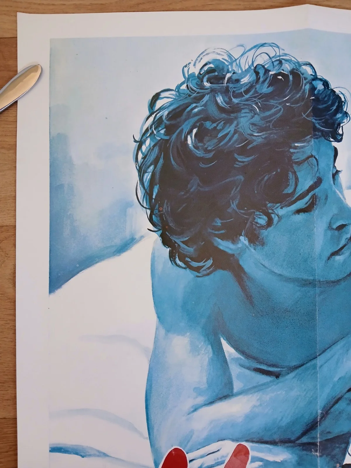 HUSSY (1980) original UK quad poster - Sam Peffer art of sexy Helen Mirren, изображение 2