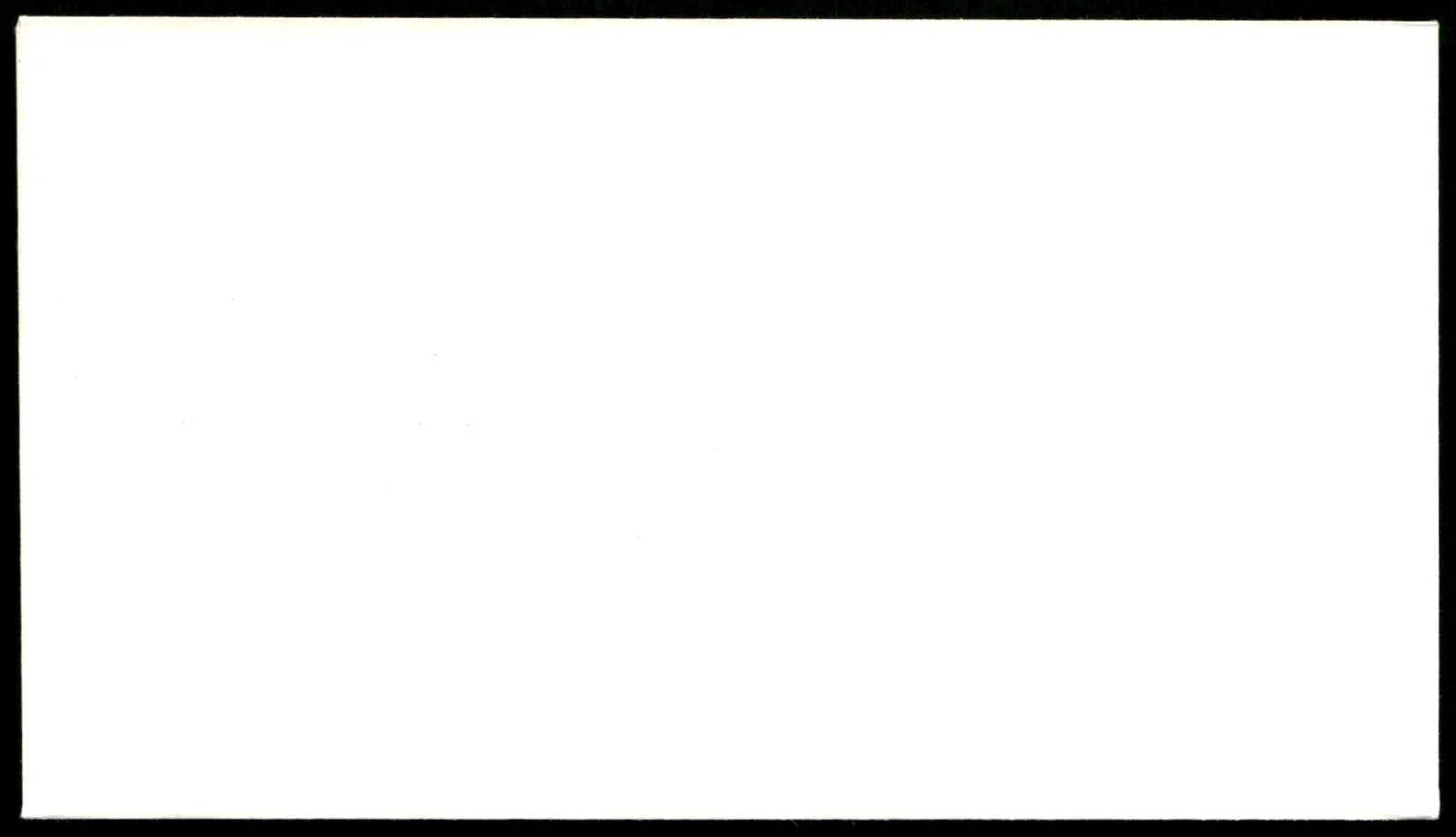 Actor William Conrad 1st First Day Cover Signed -Rare Vintage FDC Autograph, image 2