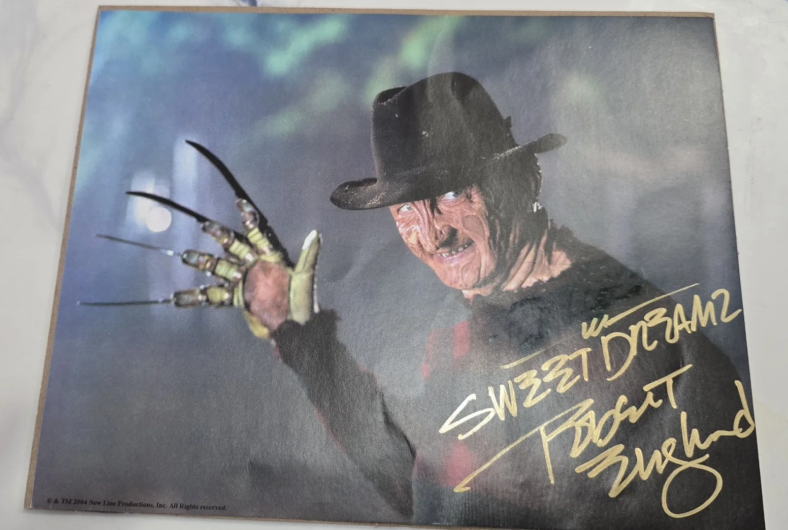 Robert englund — Robert Englund Signed 8x10 Autograph Nightmare On Elm Street Freddy Krueger