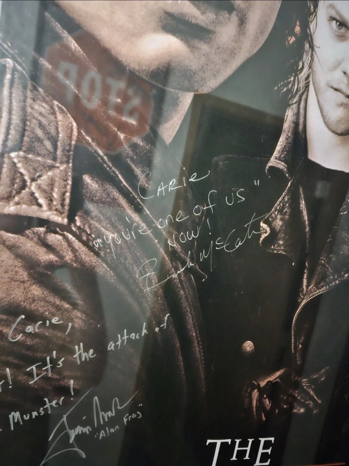 The Lost Boys Movie Poster Signed By 6 Cast Corey Feldman Jamison Newlander, изображение 4
