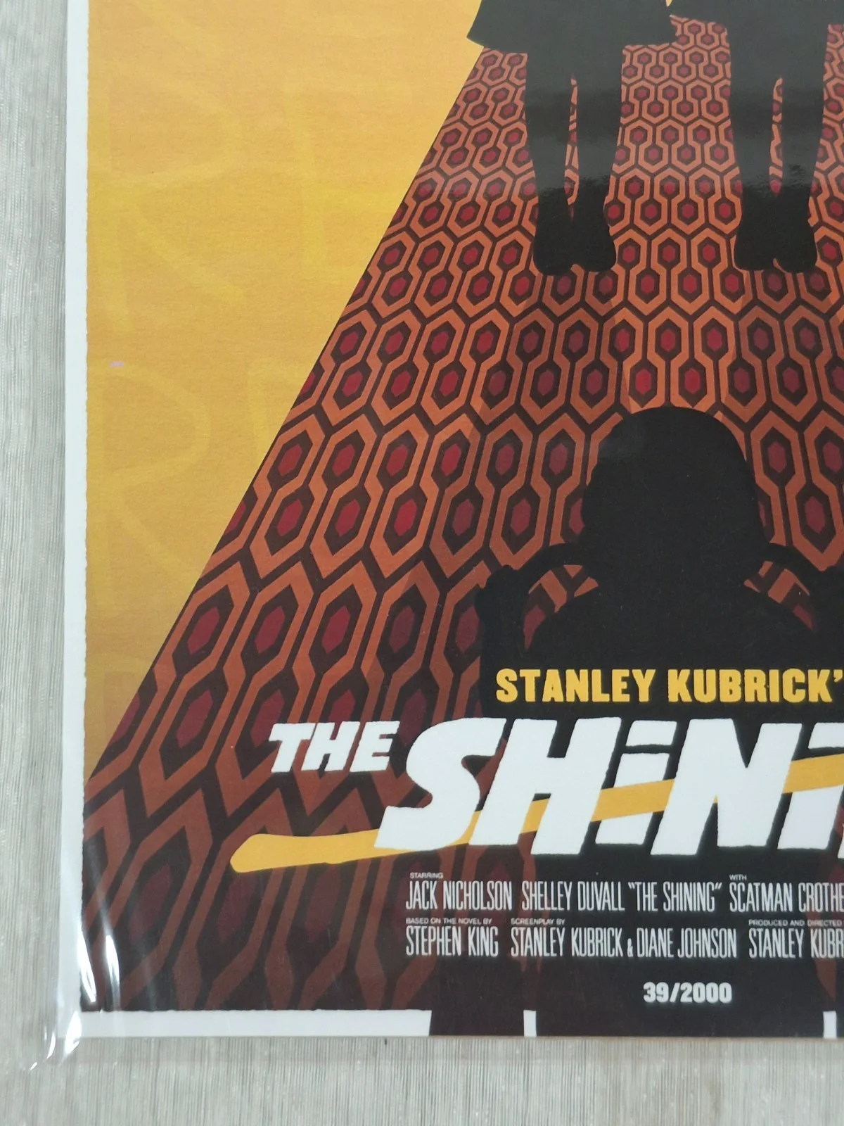 Bam! The Shining 8x10 Art Print Davis Rider Autograph 39/2000 COA, изображение 5
