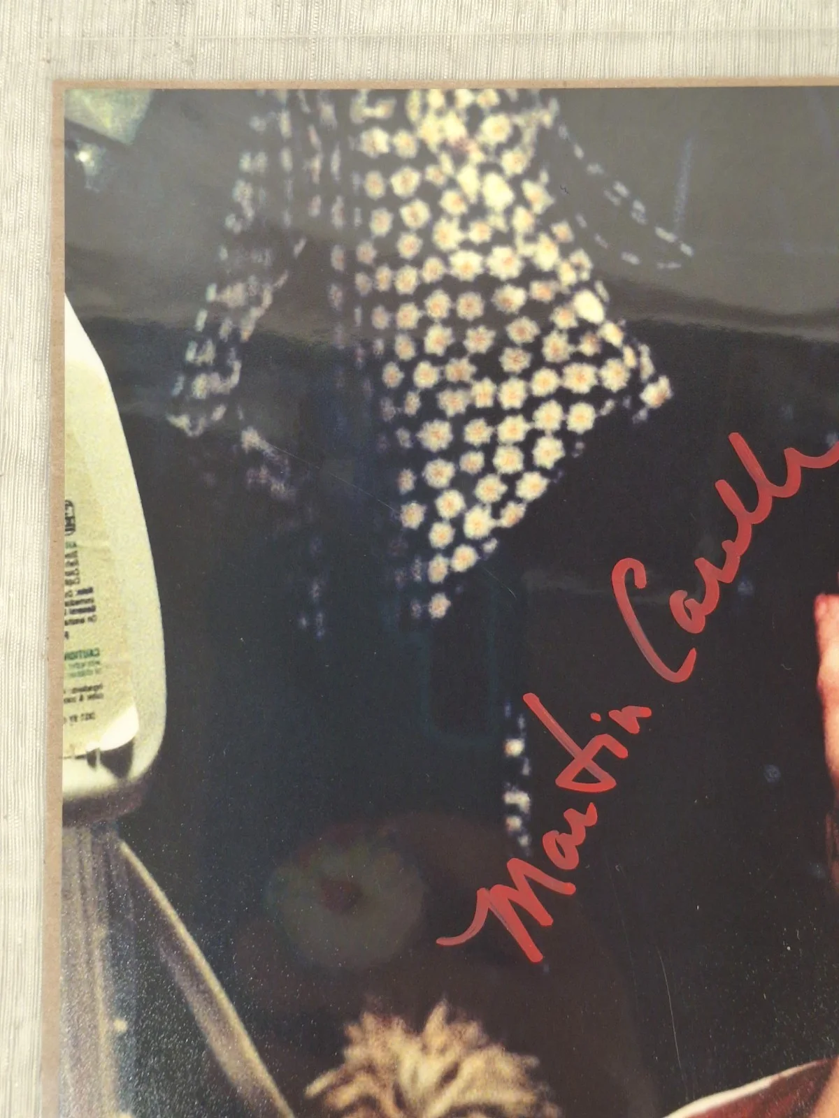 Martin Casella — Martin Casella Signed 8X10 w/ Bam Box COA Poltergeist, image 2