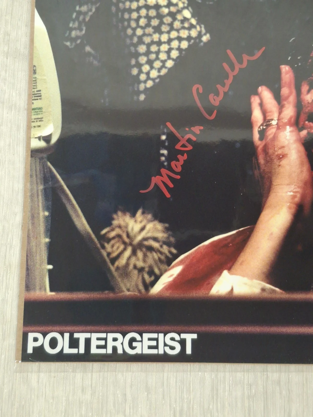 Martin Casella — Martin Casella Signed 8X10 w/ Bam Box COA Poltergeist, image 5