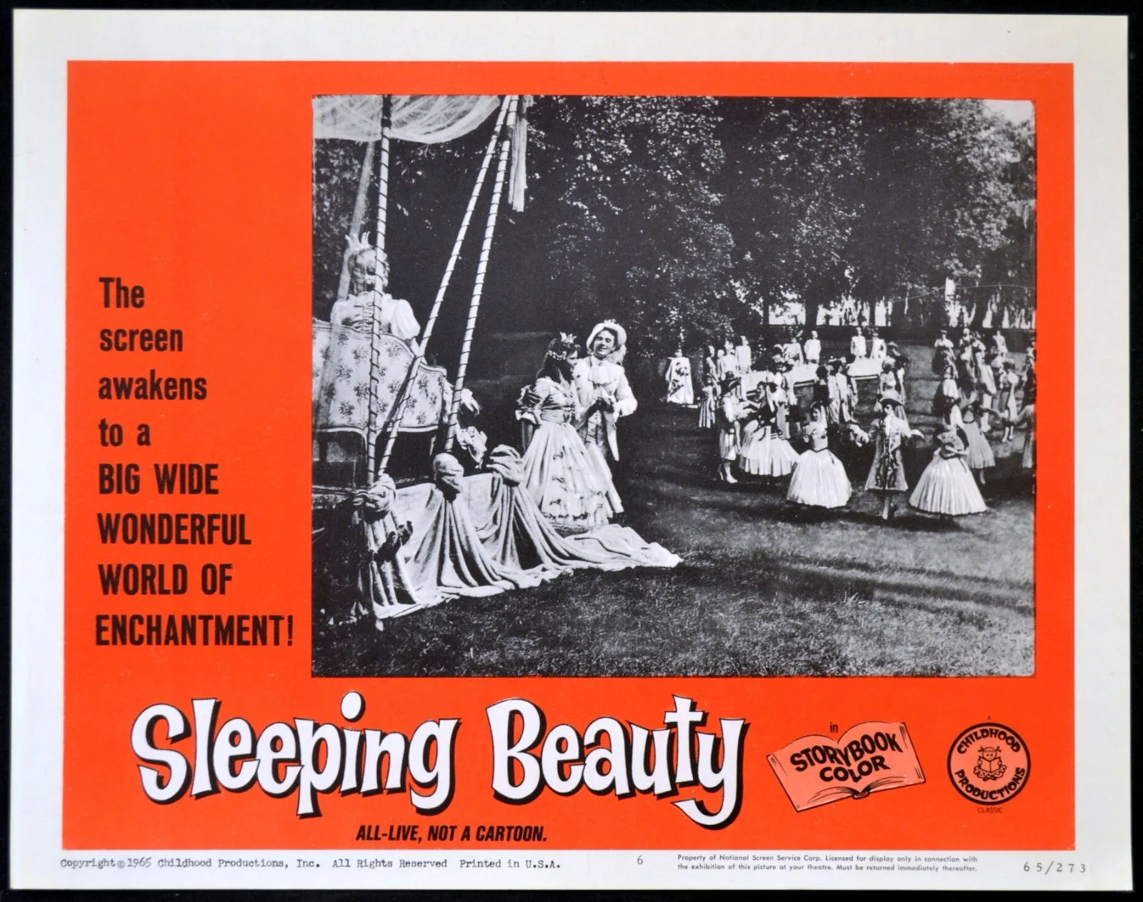 SLEEPING BEAUTY 1955 Angela von Leitner, Gert Reinholm Karin Hardt 6 LOBBY CARDS, изображение 4