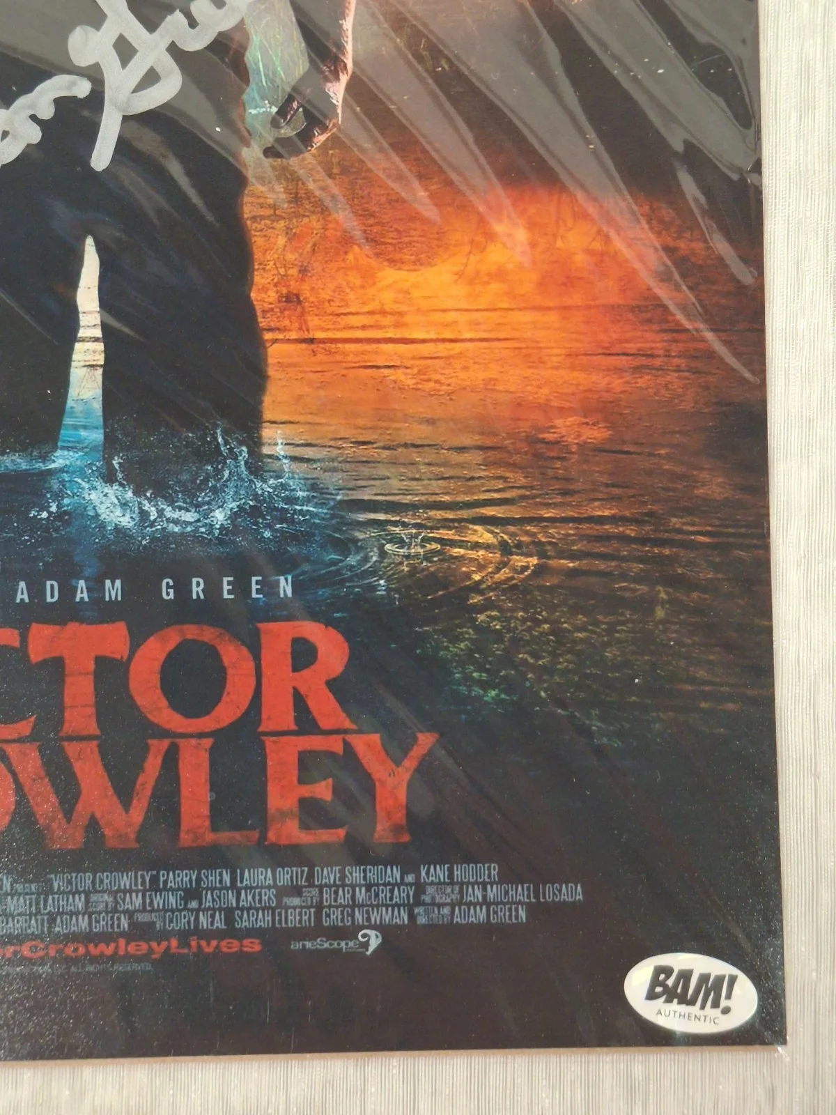 Victor Crowley Autographed 8x10 Photo Signed by Director ADAM GREEN BAM! COA, изображение 4