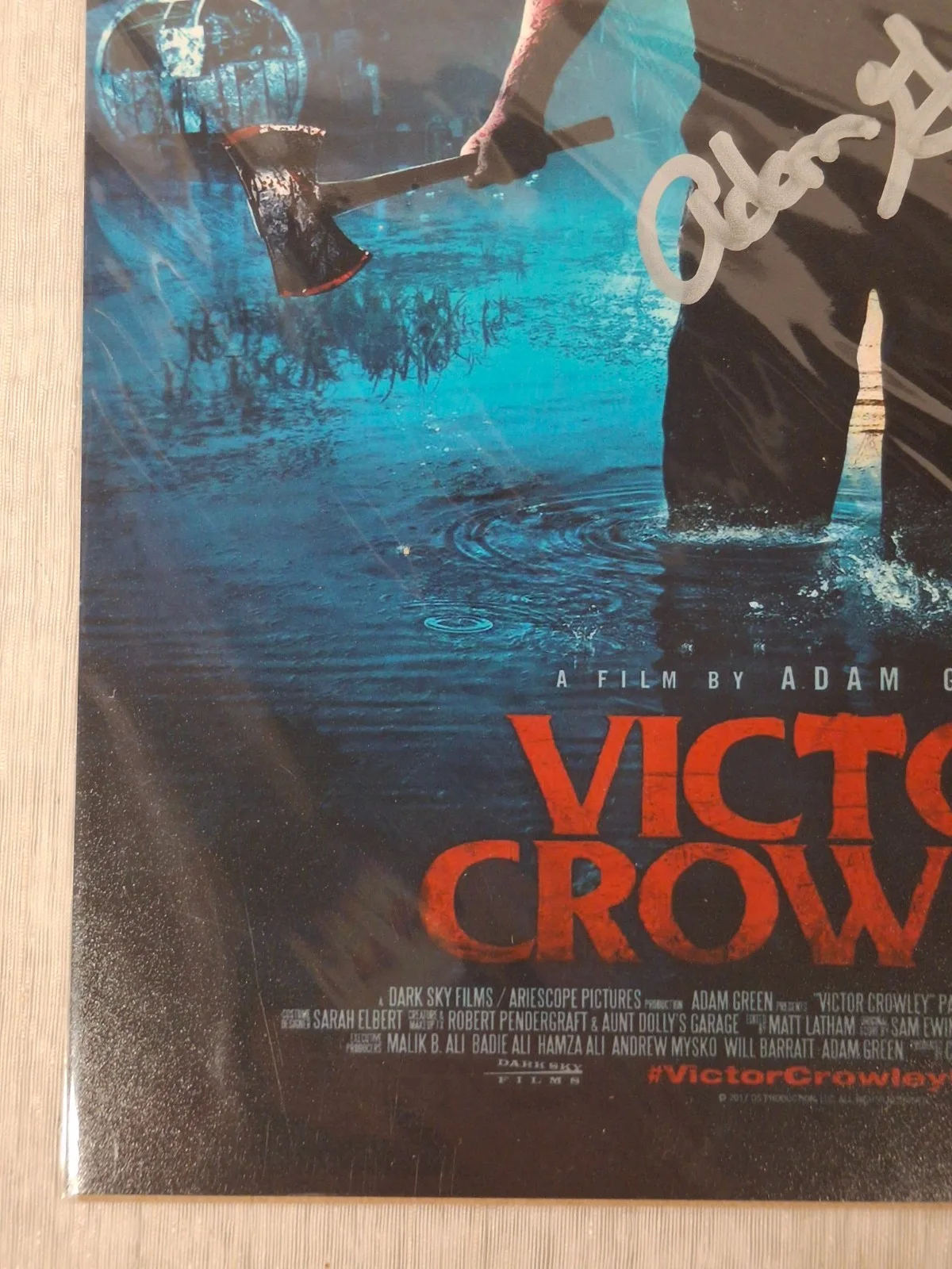 Victor Crowley Autographed 8x10 Photo Signed by Director ADAM GREEN BAM! COA, изображение 5