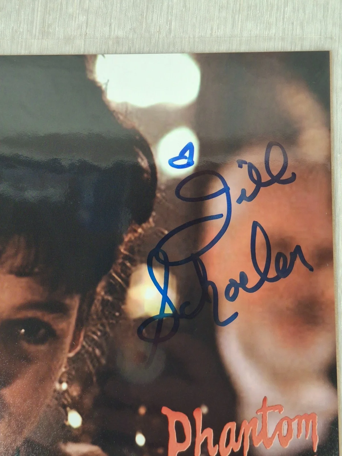 SIGNED JILL SCHOELEN 8x10 Photo AUTOGRAPH PHANTOM Of The OPERA Bam! Box, image 3