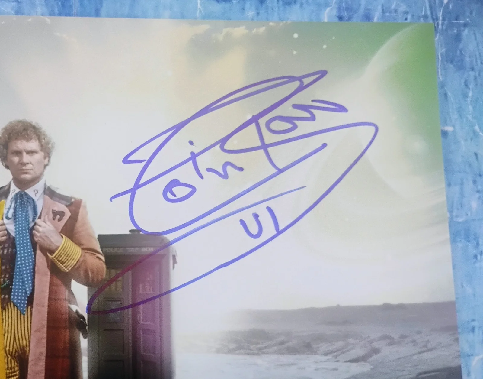 Colin Baker Hand Signed Autograph 8x10 Photo SWAU COA Doctor Who NO US TARIFF, изображение 3
