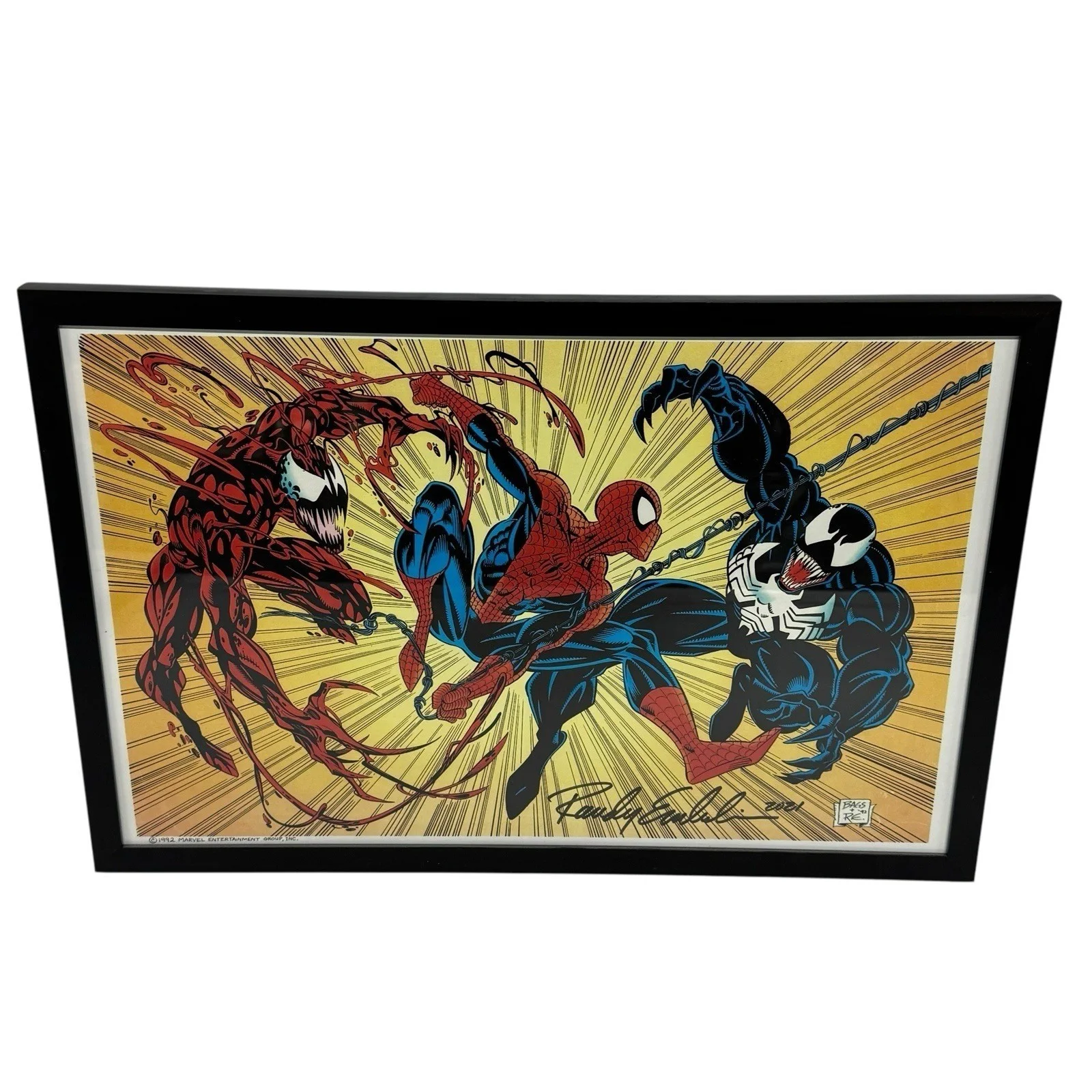 randy emberlin — Spider-Man Randy Emberlin Signed Autographed Poster Pieces (3 Total 18x11), image 5
