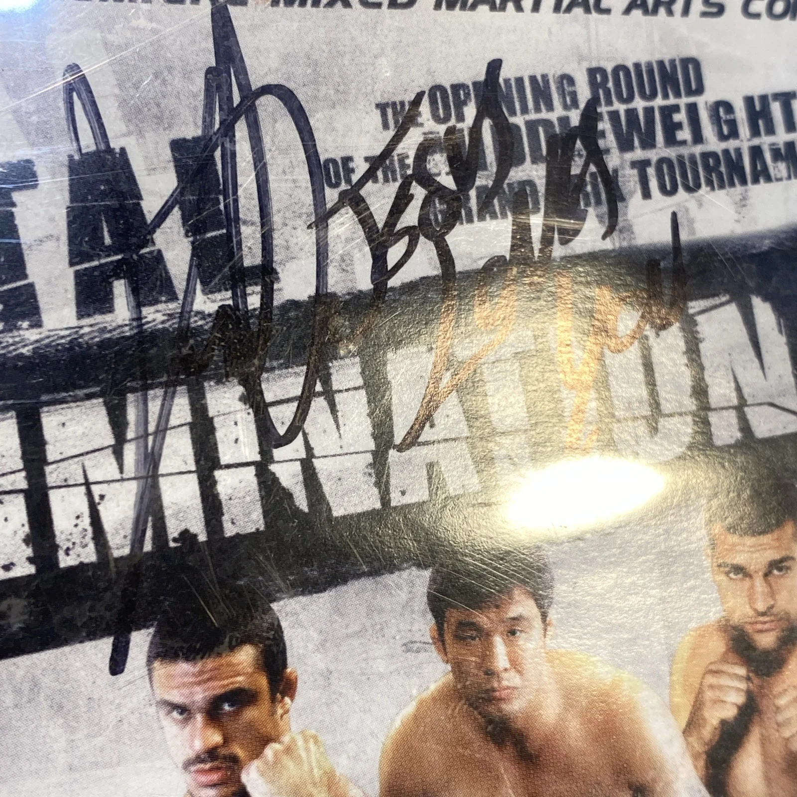 8 Fighters — Autographed Pride Fighting Championships Total Elimination 2005 DVD 2006-2-Disc, image 4