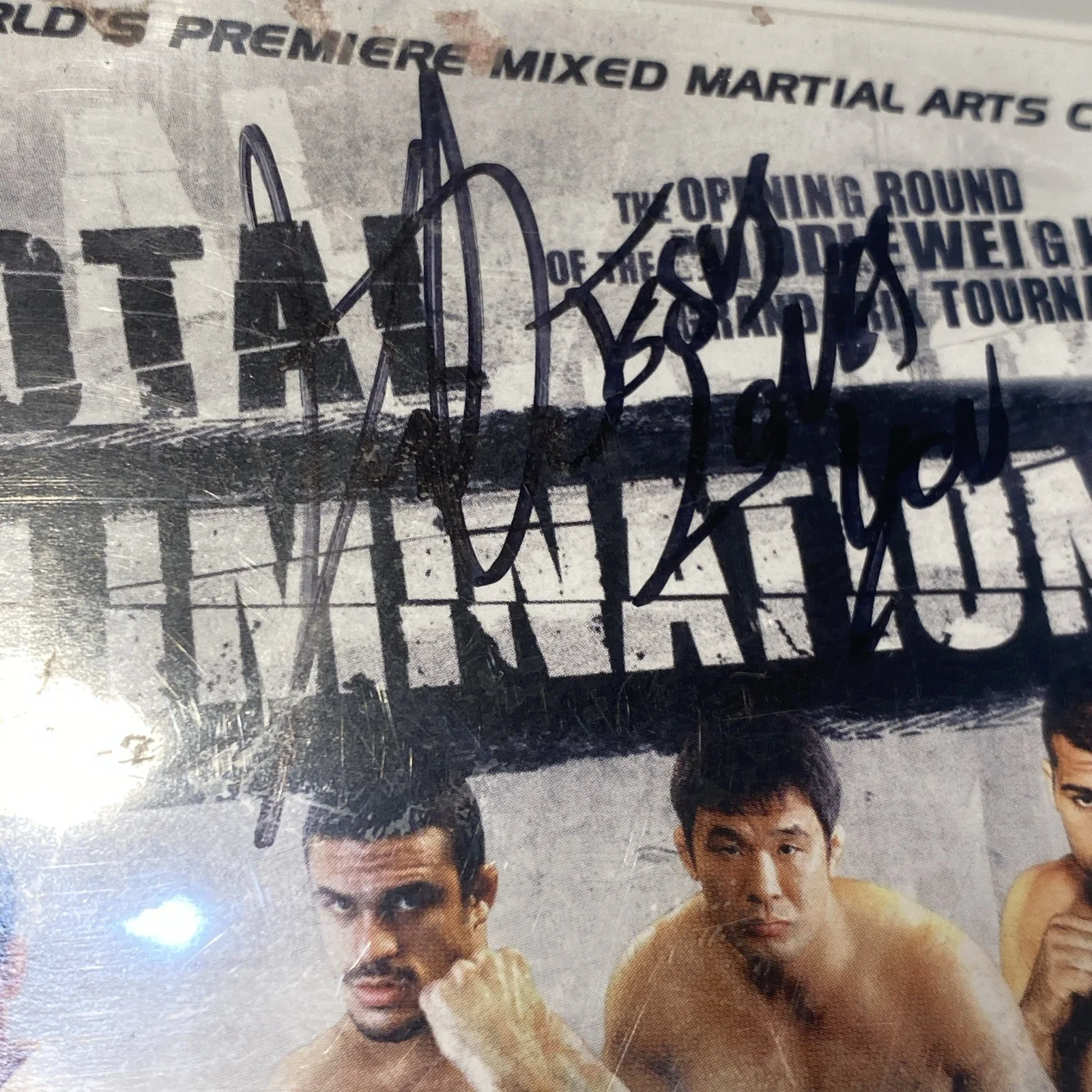 8 Fighters — Autographed Pride Fighting Championships Total Elimination 2005 DVD 2006-2-Disc, image 5