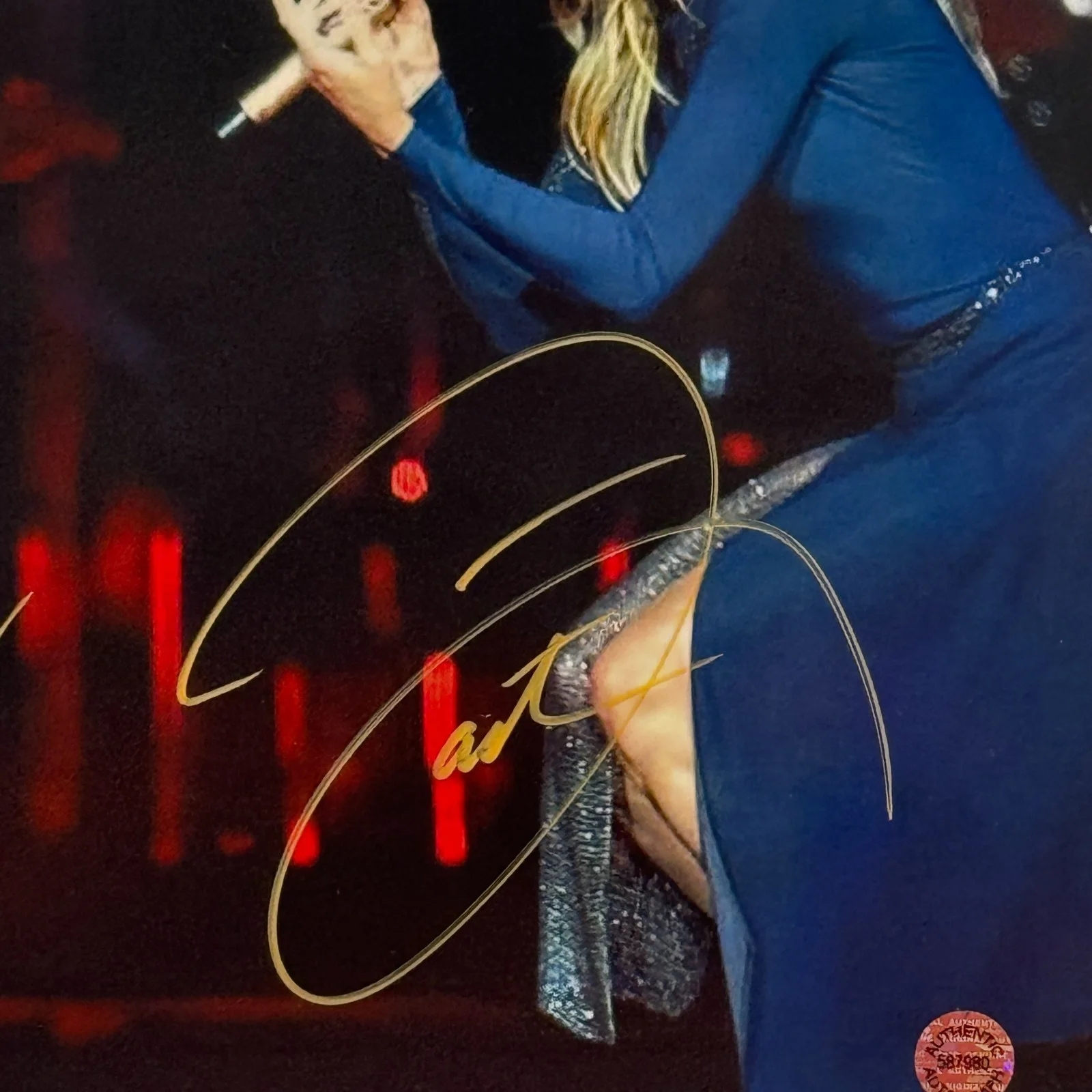 TIM MCGRAW & FAITH HILL DUAL SIGNED AUTOGRAPHED 8X10 PHOTOGRAPH AUTHENTIC w/ COA, image 5