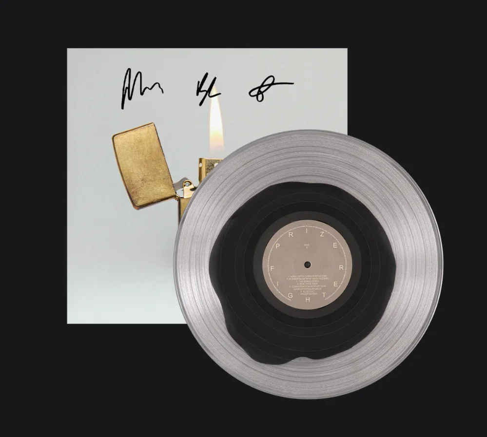 Mumford And Sons Prizefighter Clover Vinyl + Signed Autographed Insert, image 4