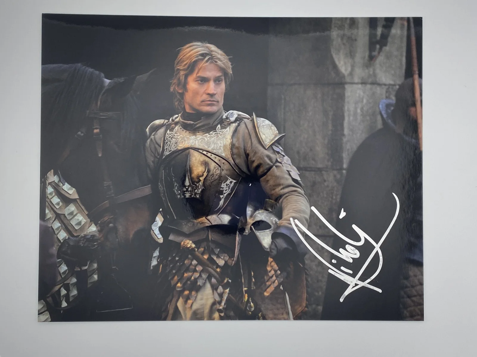 Nikolaj Coster-Waldau — Nikolaj Coster-Waldau Autographed Photo 258 West Authentic COA Game of Thrones