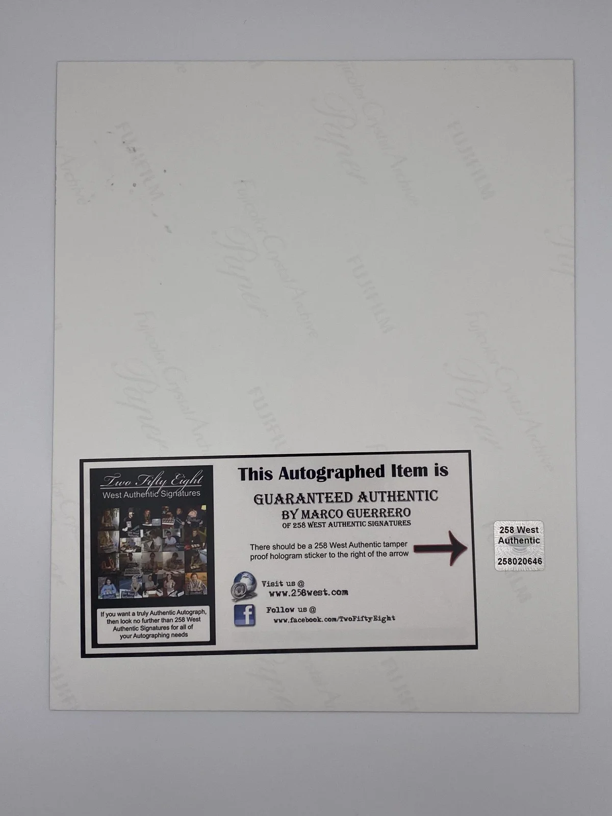 Nikolaj Coster-Waldau — Nikolaj Coster-Waldau Autographed Photo 258 West Authentic COA Game of Thrones, image 2