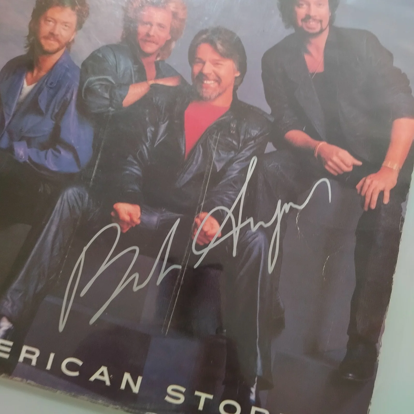 Bob Seger Signed Album Cover + COA, image 2