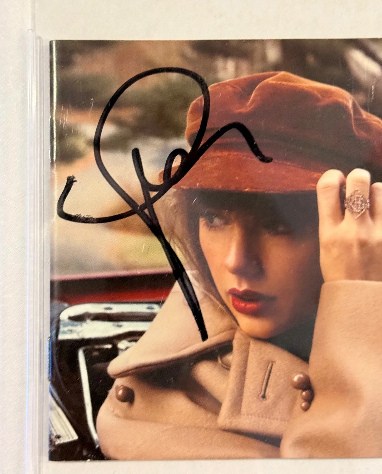 Taylor Swift signed autograph Red cd cover - certified authentic PSA/DNA COA, image 3