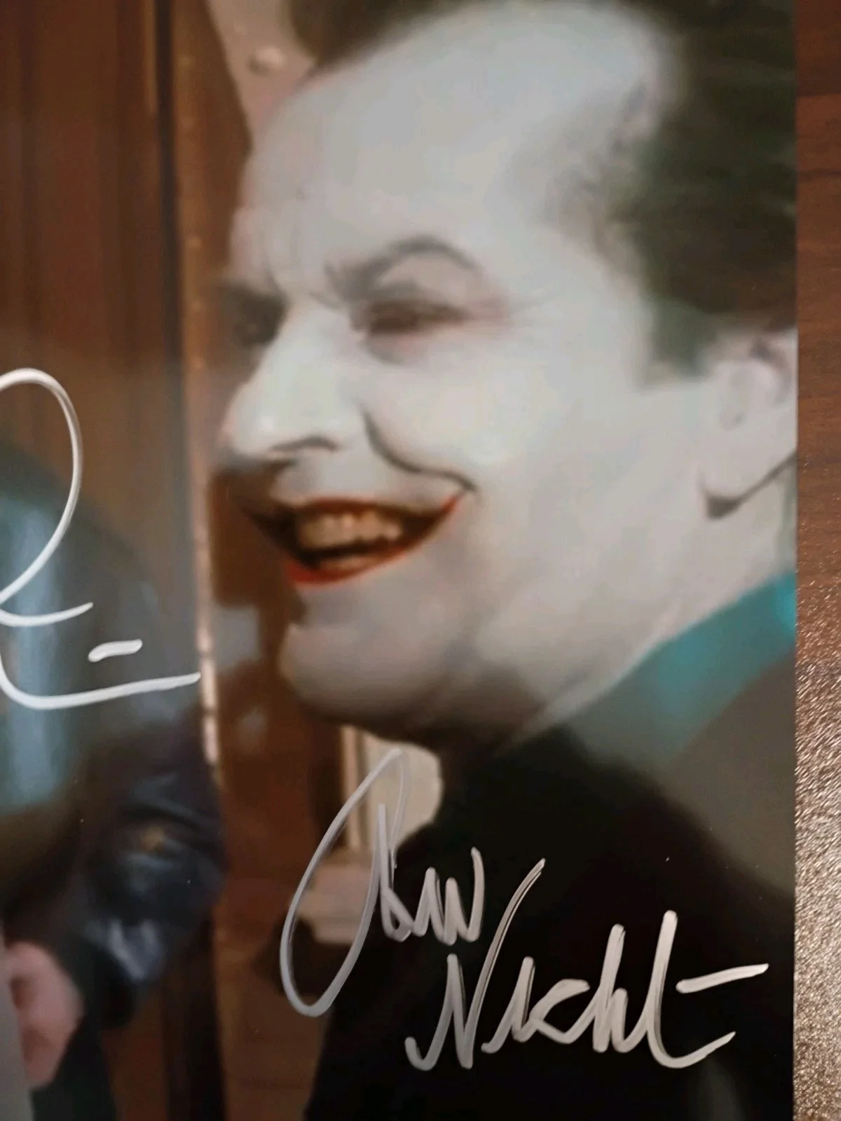 Jack Nicholson Michael Keaton — Jack Nicholson Michael Keaton Batman Signed 8x10 with COA, image 3