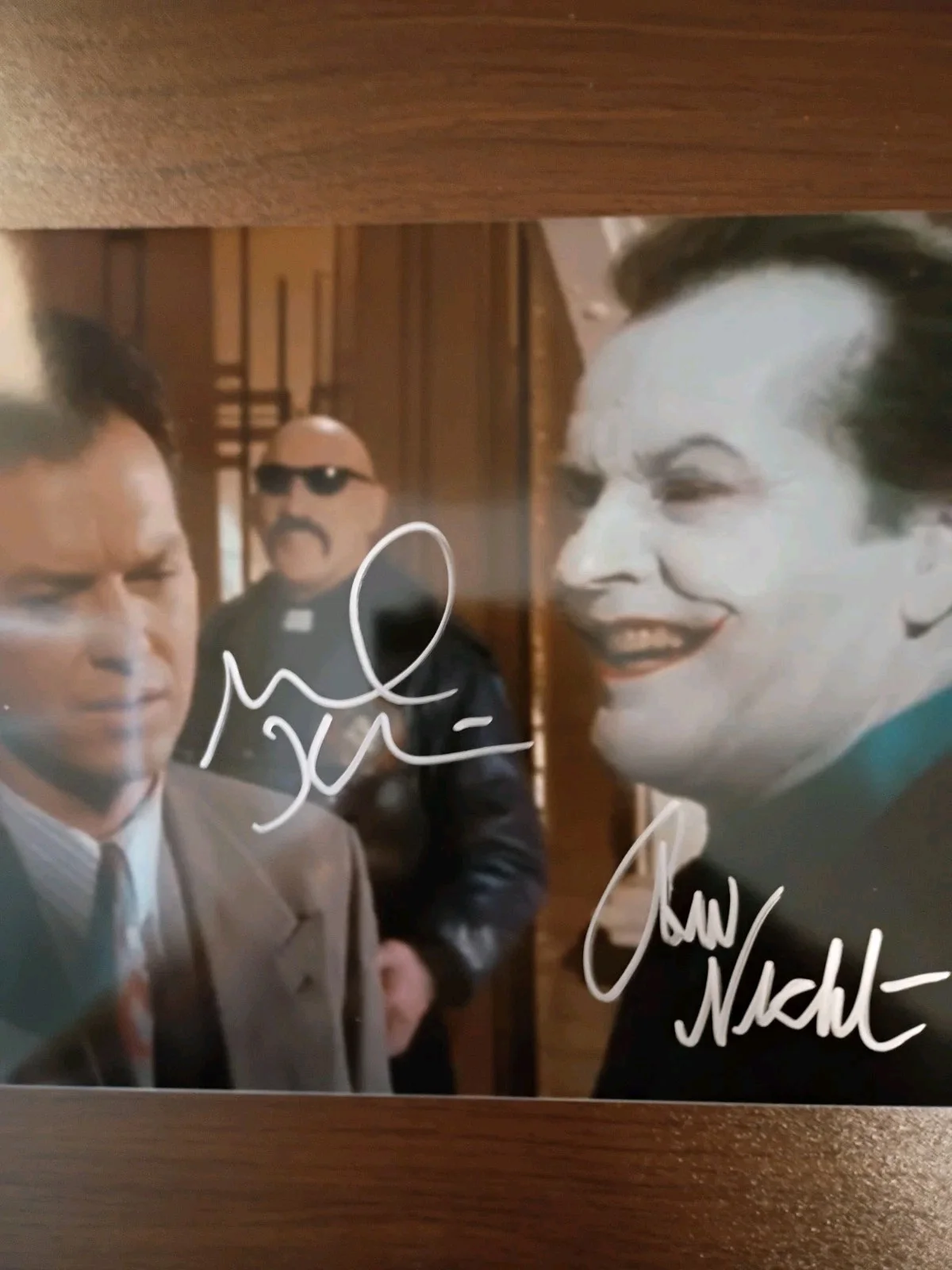 Jack Nicholson Michael Keaton — Jack Nicholson Michael Keaton Batman Signed 8x10 with COA, image 4