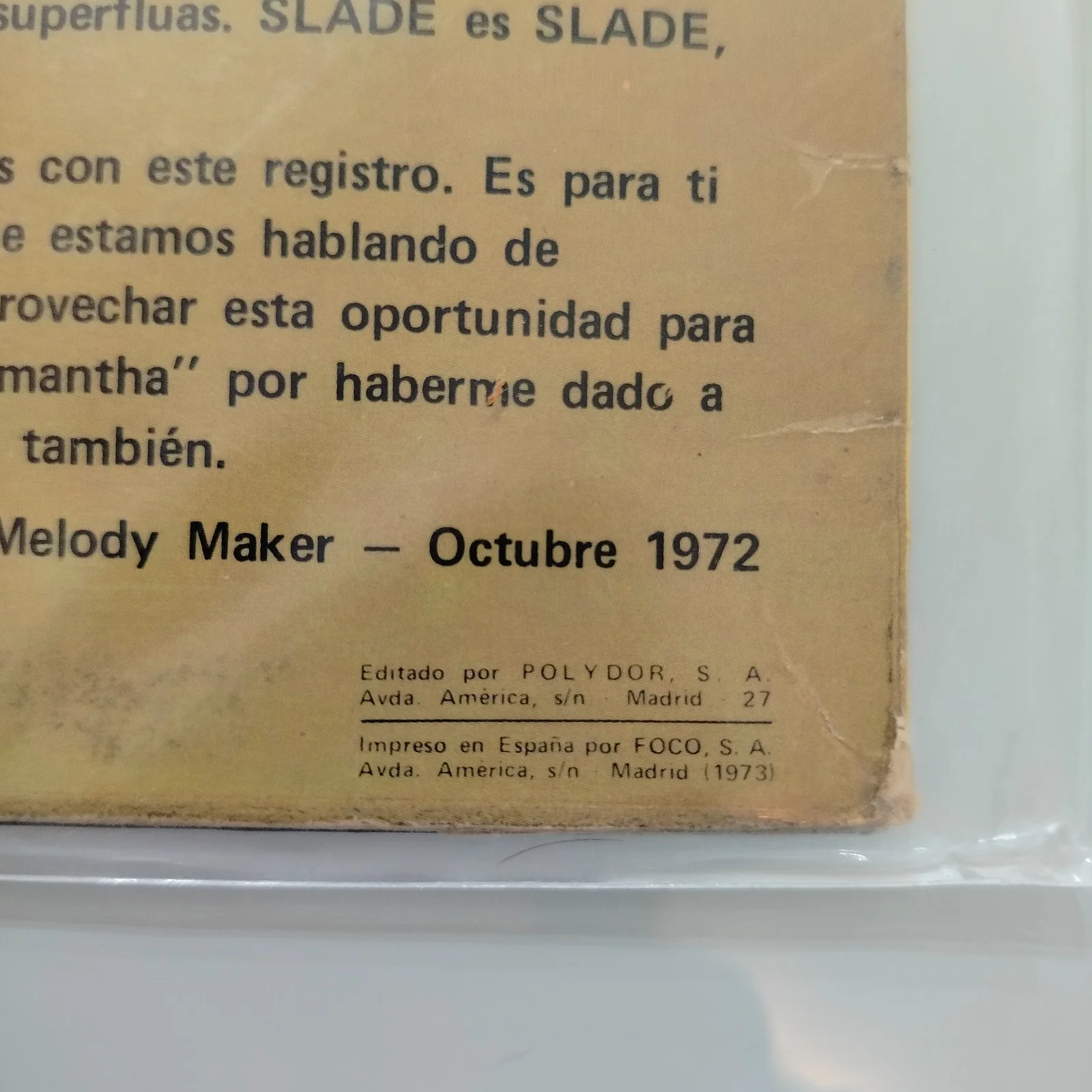 Slade Band Members Signed "Slayed?" Album Cover + COA, image 3