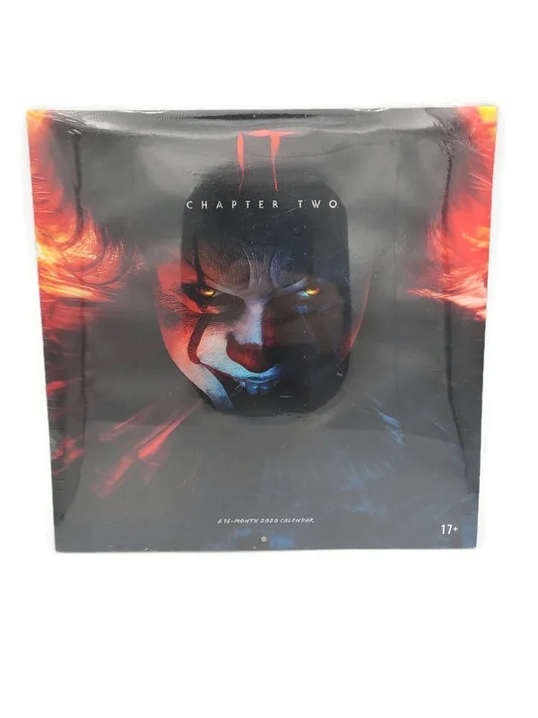 IT Pennywise Derry Herald Wall Hanging Decor & IT 2020 Calendar, image 4