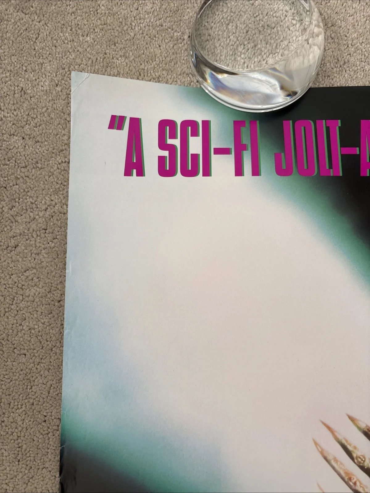 Species (1995) Original US Video Store Movie Poster, изображение 2
