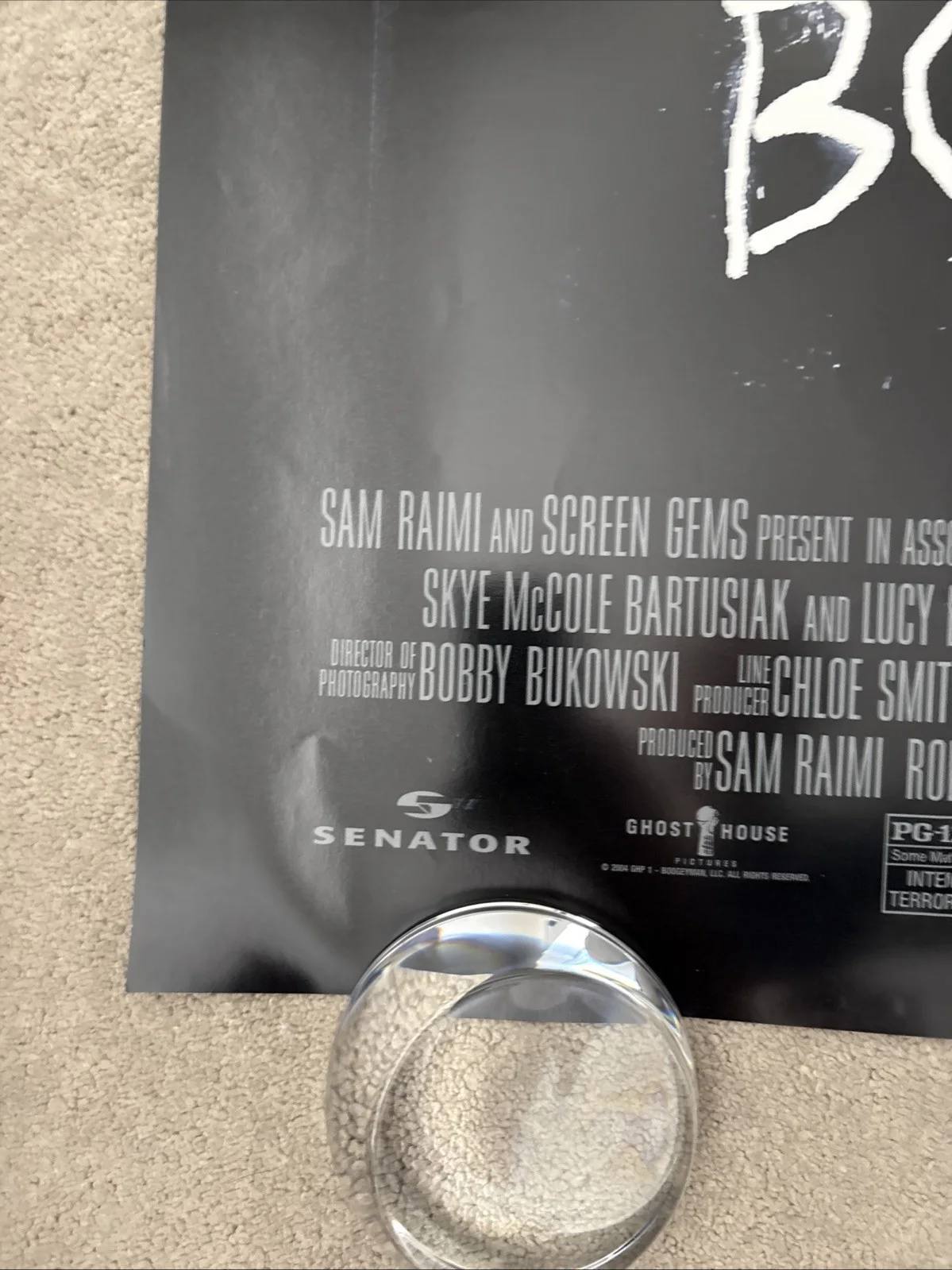 Boogeyman (2005) Original US One Sheet Movie Poster, изображение 5