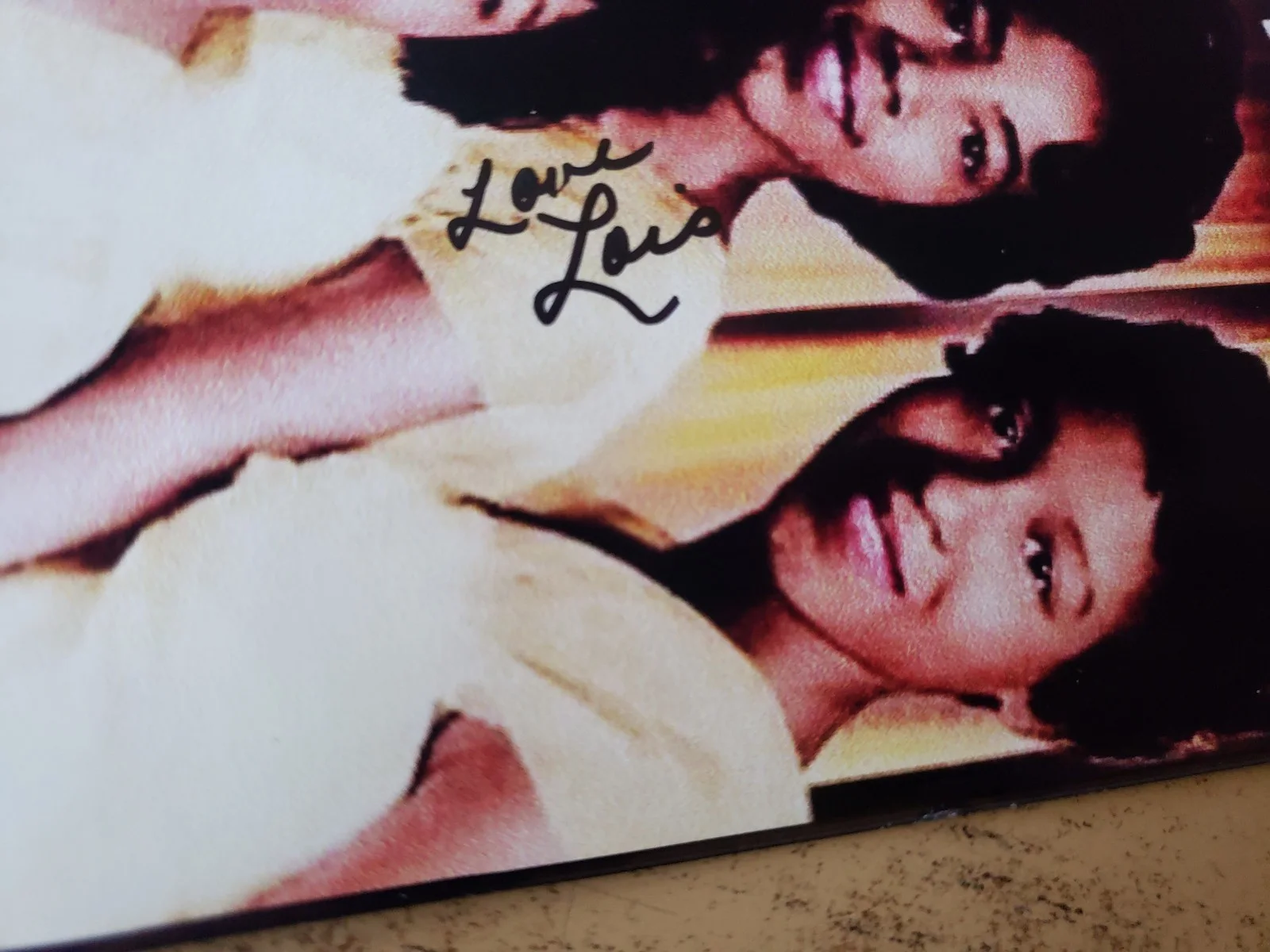 G'TEED 3 members hand signed EXCELLENT Vintage photo chantels HIT MAYBE 7" by 7", image 3