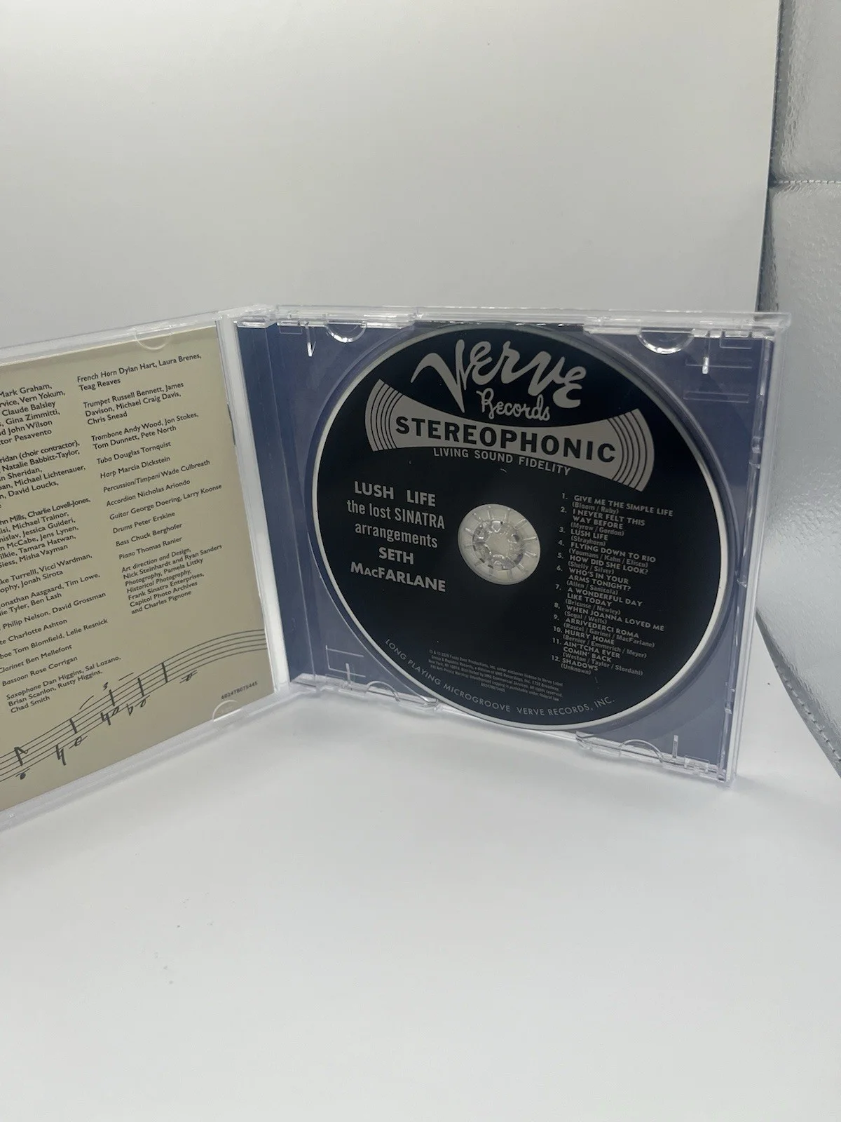 Seth MacFarlane - Lush Life: The Lost Sinatra Arrangements (no Autograph), изображение 4