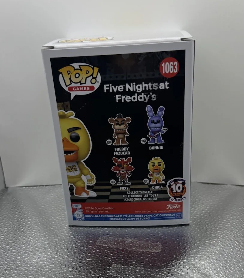 Megan Fox — MEGAN FOX SIGNED FIVE NIGHTS AT FREDDYS CHICA FUNKO POP BECKETT BAS 2, image 2
