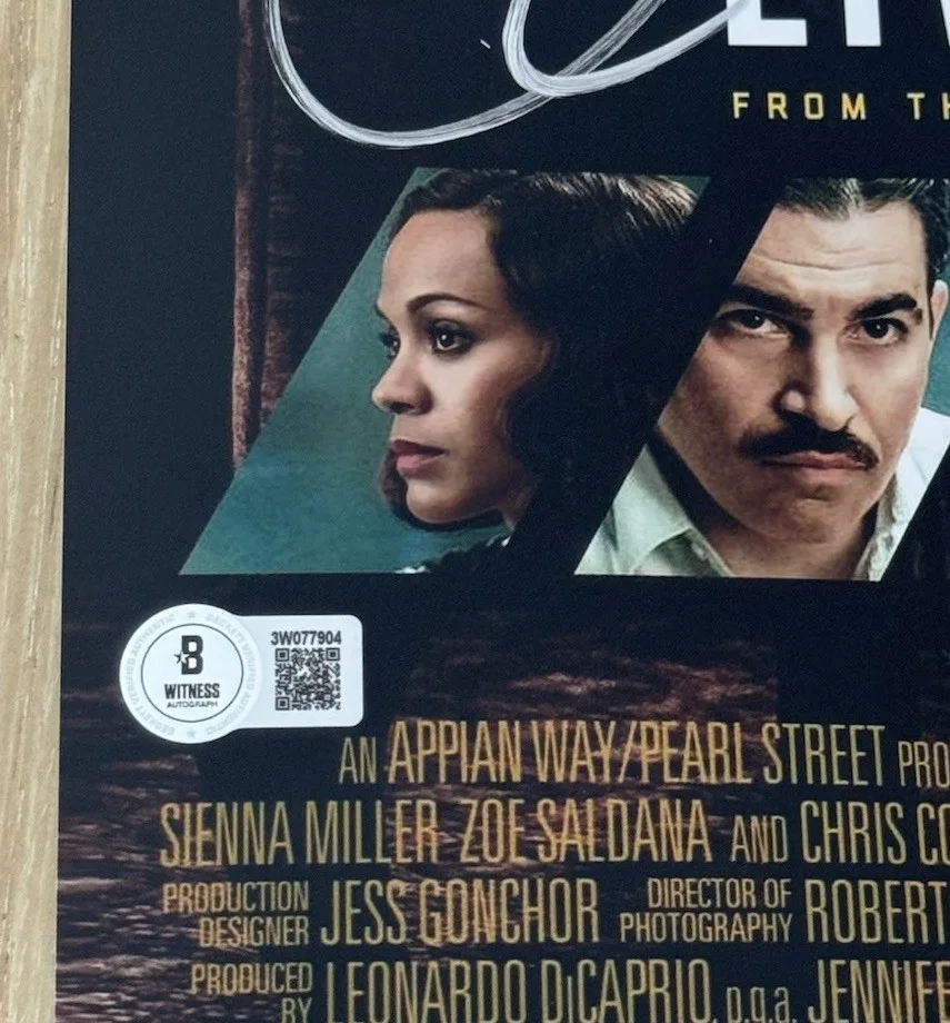 Ben Affleck — BEN AFFLECK SIGNED LIVE BY NIGHT 11X17 PHOTO BECKETT BAS, изображение 2