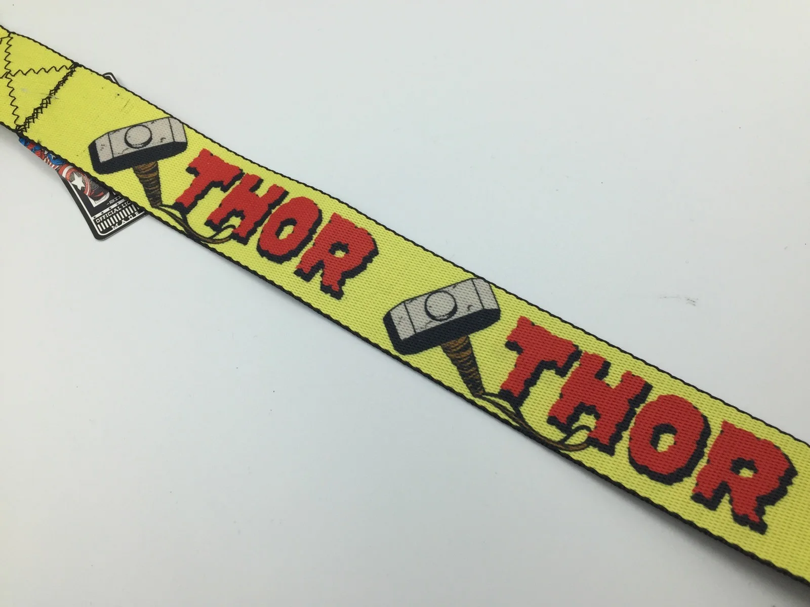 Thor ’Hammer’ Marvel Comics “Seatbelt Style” Belt • Officially Licensed • New, image 2