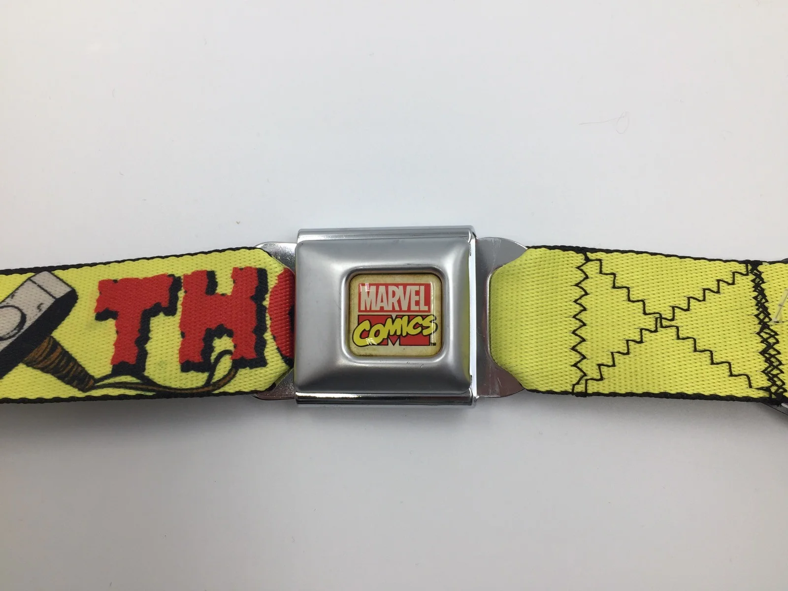 Thor ’Hammer’ Marvel Comics “Seatbelt Style” Belt • Officially Licensed • New, image 4