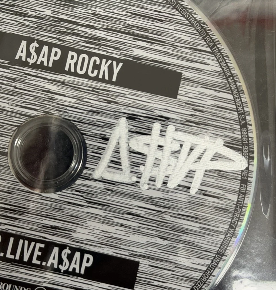 ASAP ROCKY Signed Autographed Long. Live. A$AP CD PSA/DNA ENCAP AUTO Rihanna, image 2