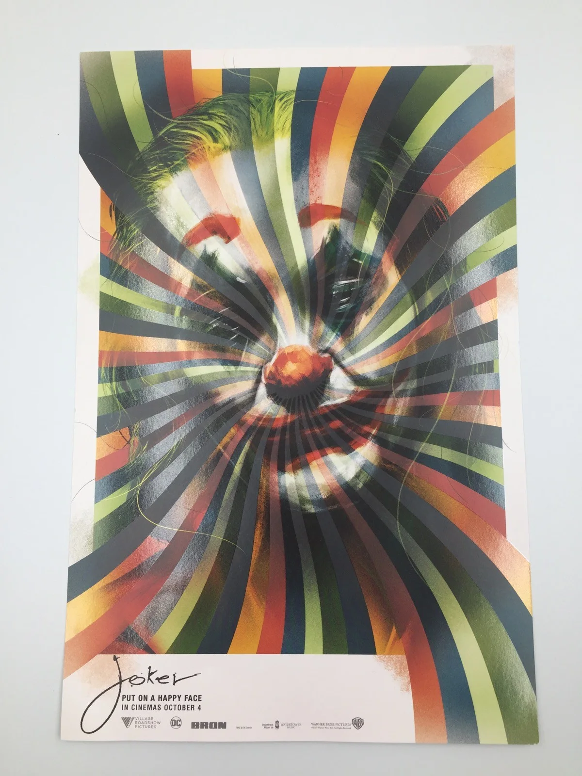 Joker (2019) Joaquin Phoenix • Cinema Promotional Mini Art Poster, image 5