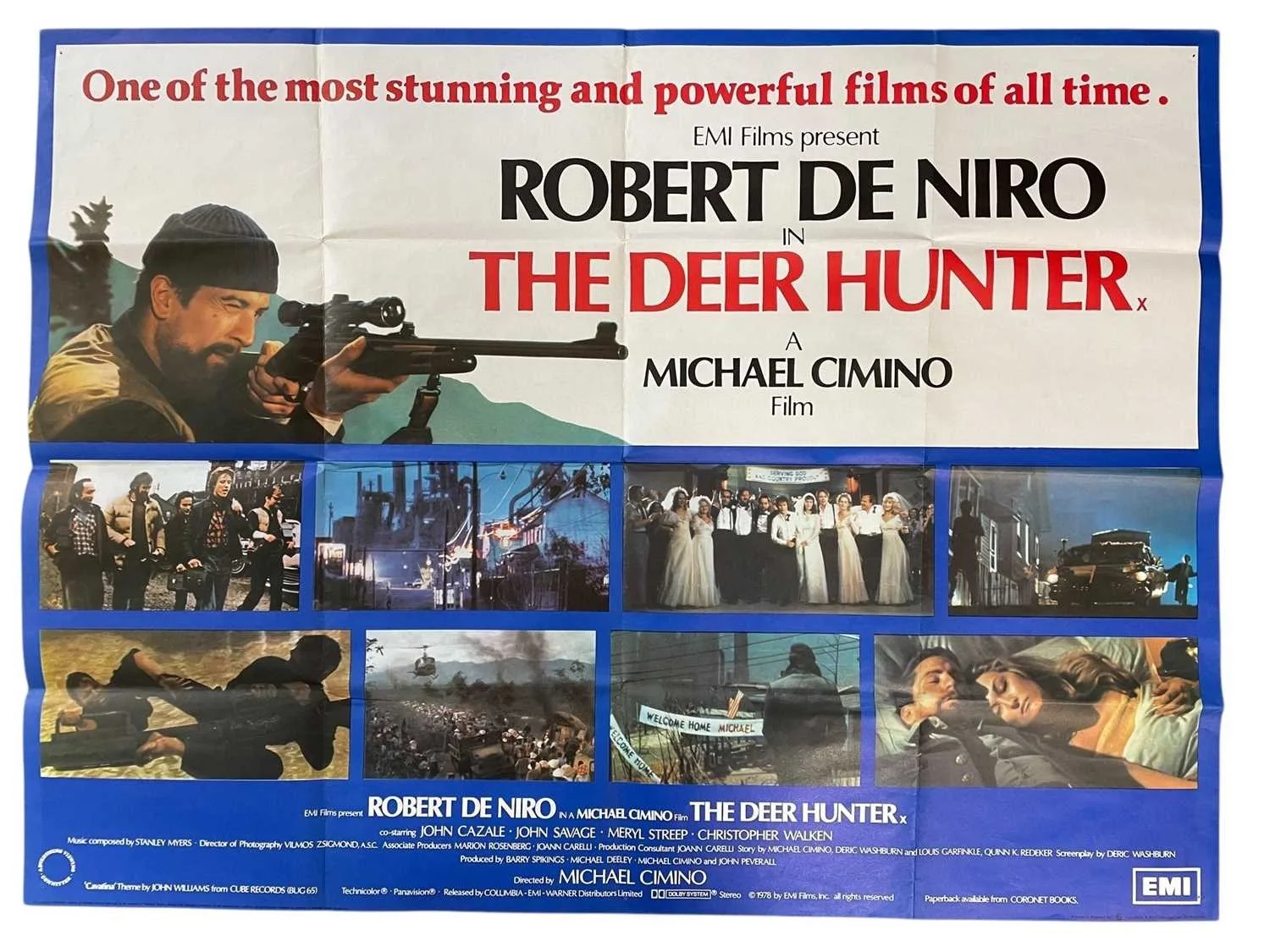 THE DEER HUNTER (1978) original UK quad poster - Robert De Niro, image 2