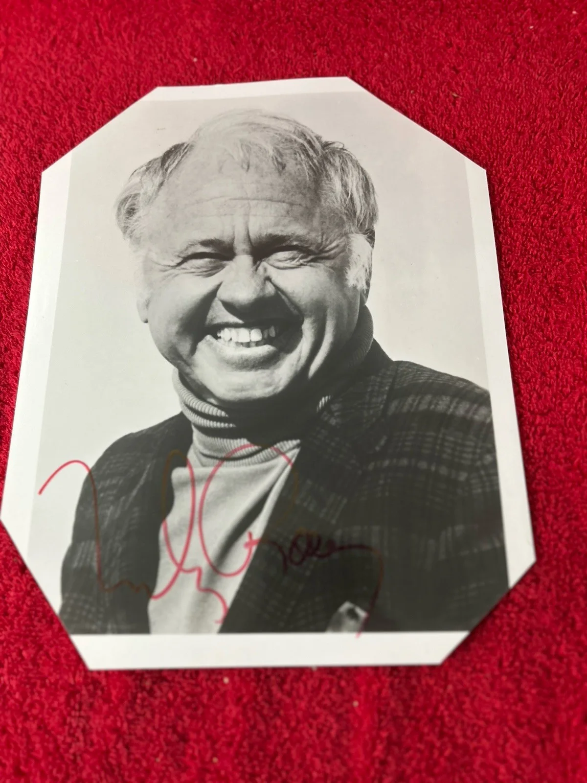 Mickey Rooney — MICKEY ROONEY HAND SIGNED AUTOGRAPHED 8X10 B&W PHOTO