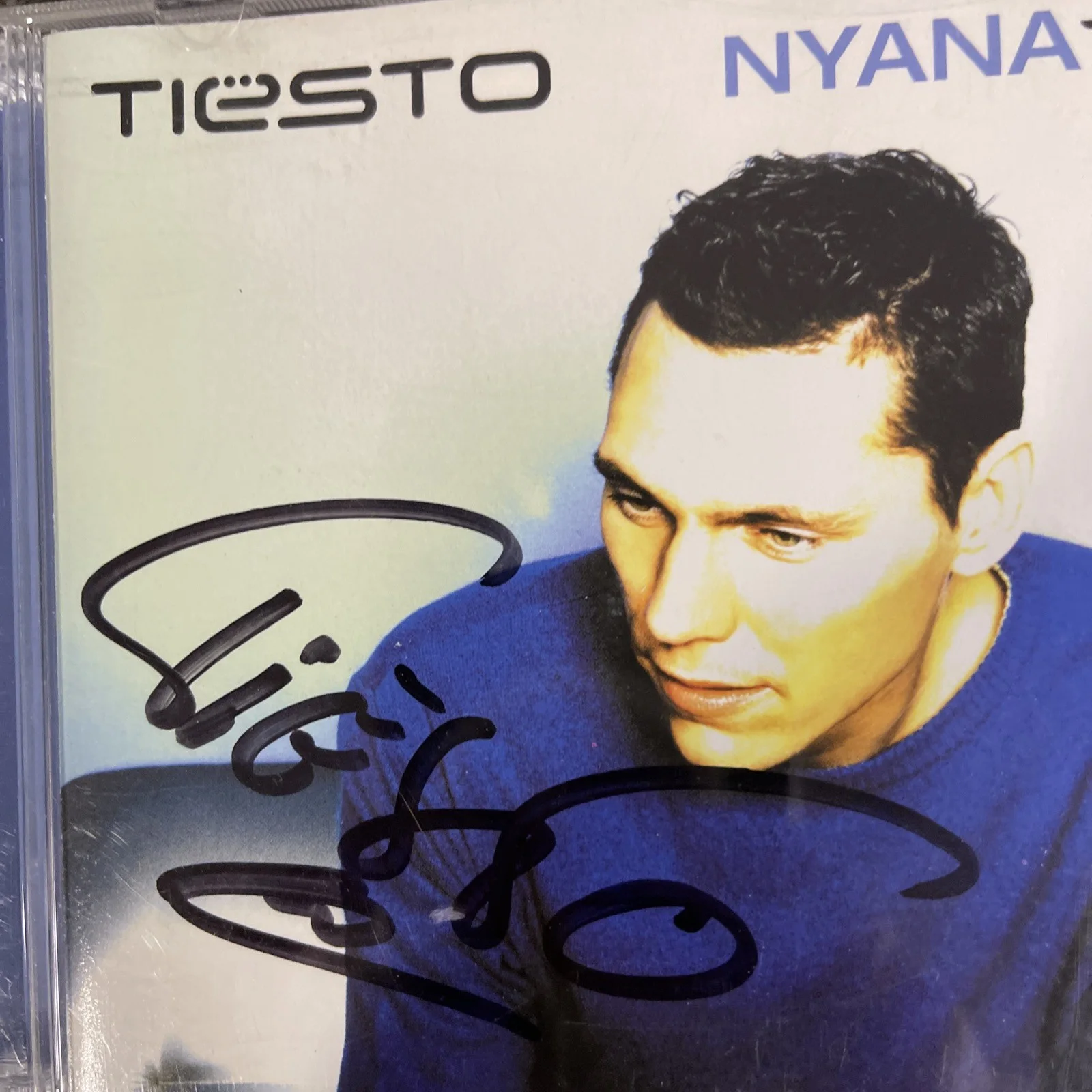 CD "NYANA" AUTOGRAFIADO FIRMADO POR TIESTO! EDM DJ LEGEND! RARO. CD., изображение 3