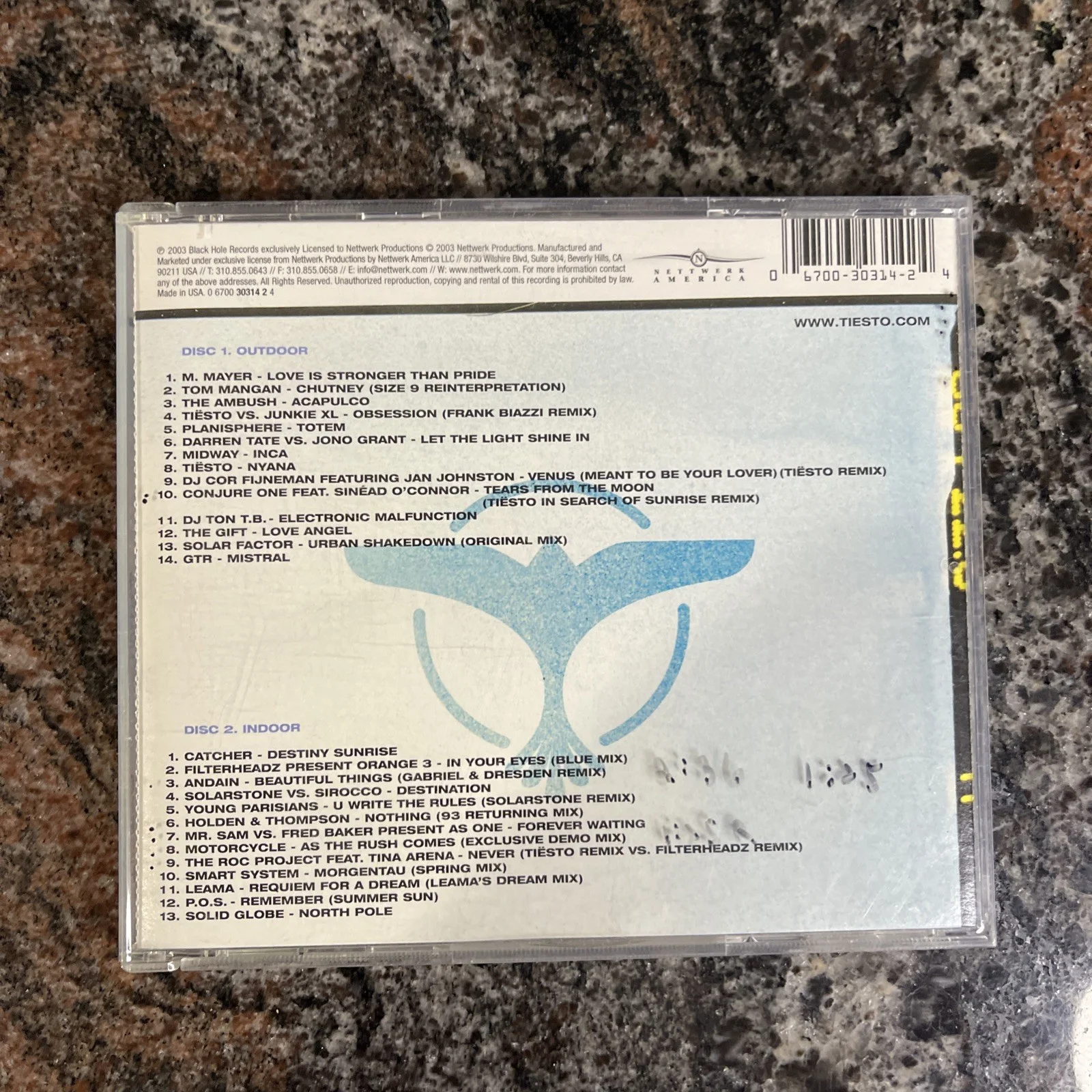 CD "NYANA" AUTOGRAFIADO FIRMADO POR TIESTO! EDM DJ LEGEND! RARO. CD., изображение 5