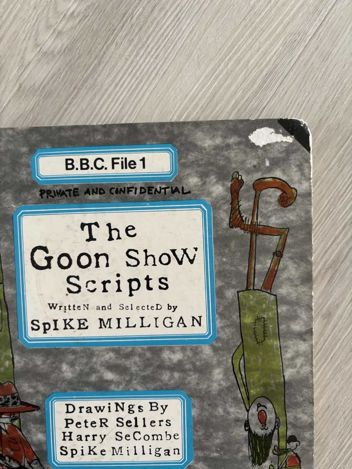 The Goon Show Script Milligan Spike, Hardback 1972, image 2