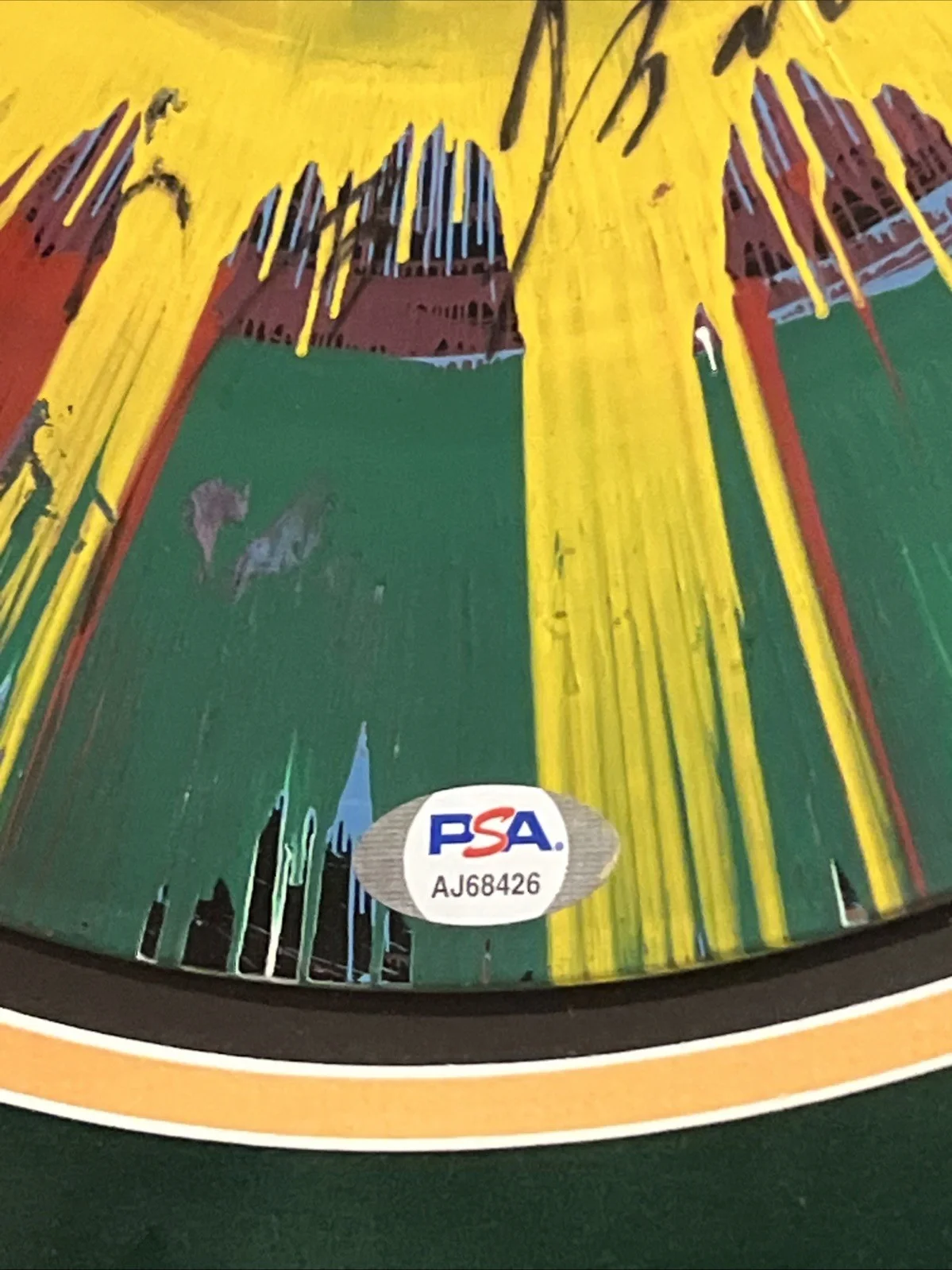 J Balvin Signed Autographed Vinyl "Colores" Custom Frame PSA/DNA Authenticated, image 3