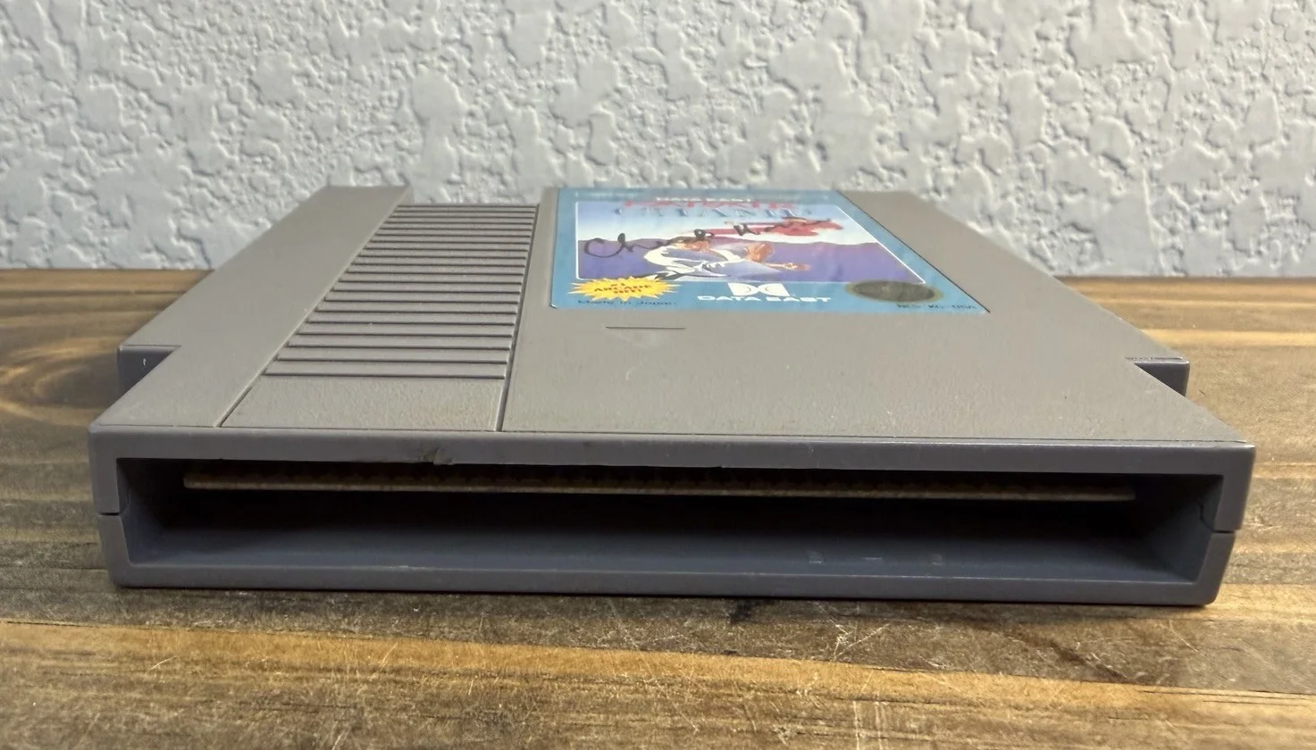 Chuck Norris — Chuck Norris SIGNED Karate Champ Nintendo NES Video Game AUTOGRAPHED Very Rare!, image 4