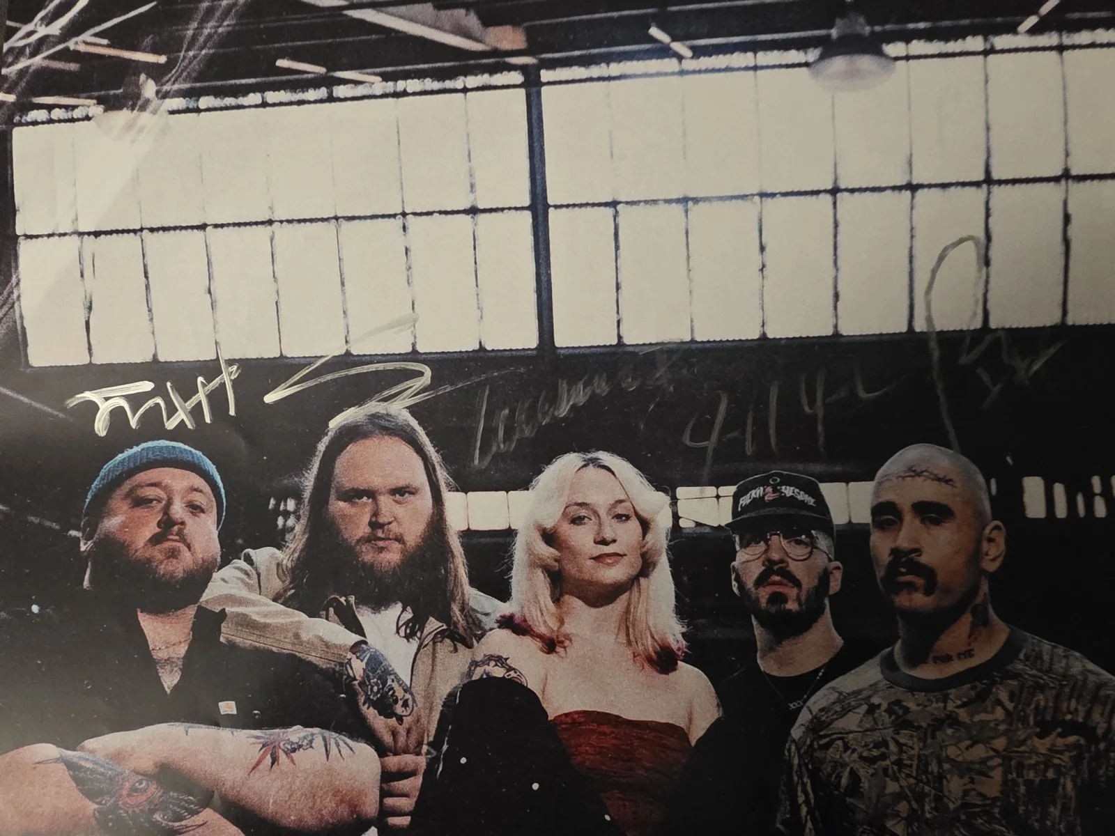 Dying Wish Autographed Flesh Stays Together Promo Poster & Bag, изображение 5