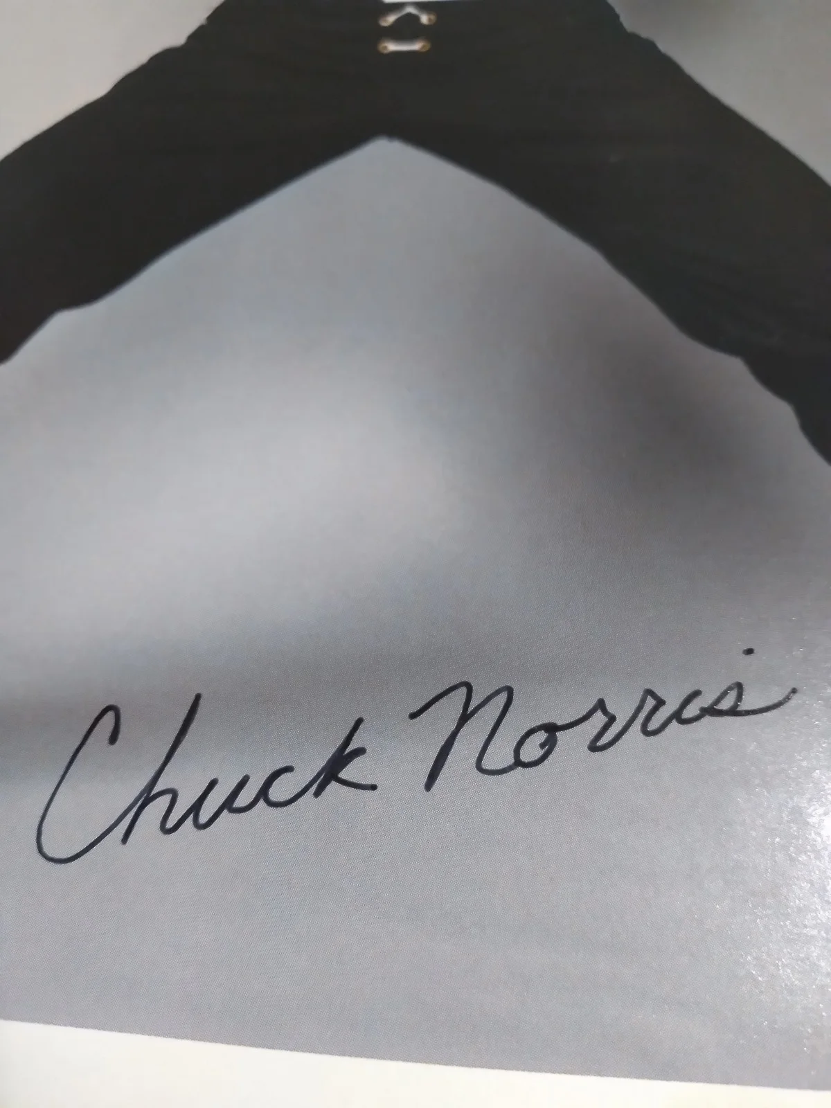 Chuck Norris — Vintage 90s 8x10 Chuck Norris Dojo Signed Autograph Photo & Promo Movie Card 🔥, изображение 5