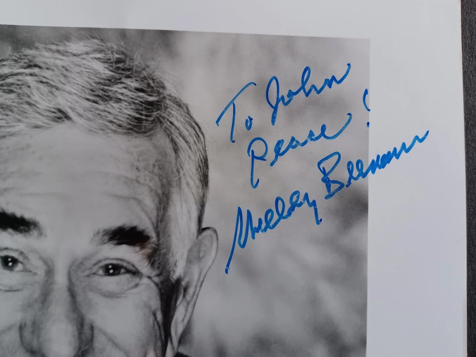 Shelley Berman (d. 2017) Signed 8x10 Photo - Curb Your Enthusiasm, Comedian, изображение 2