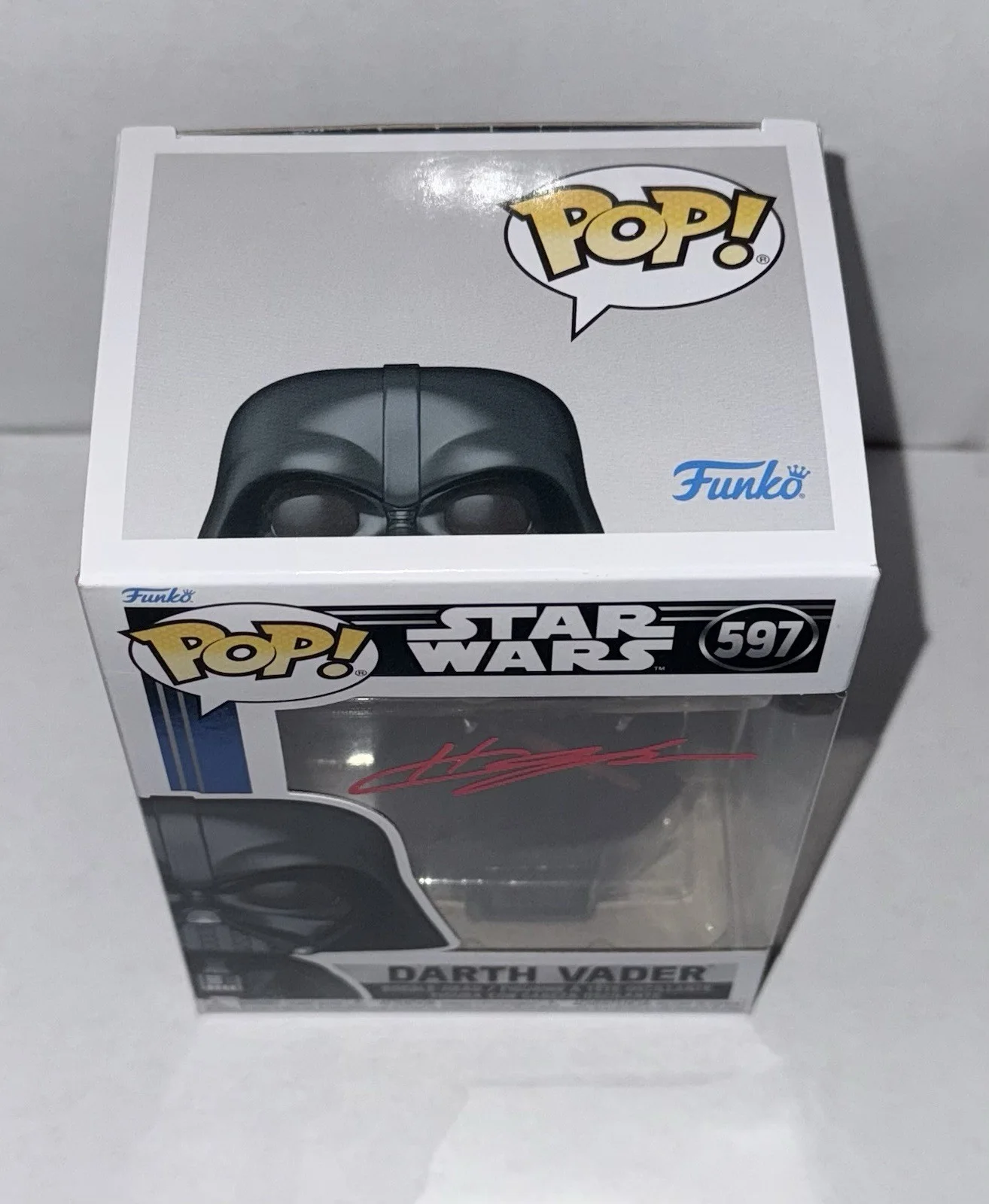 Hayden Christensen — HAYDEN CHRISTENSEN SIGNED AUTOGRAPHED DARTH VADER FUNKO POP 597 COA BECKETT BAS, изображение 5