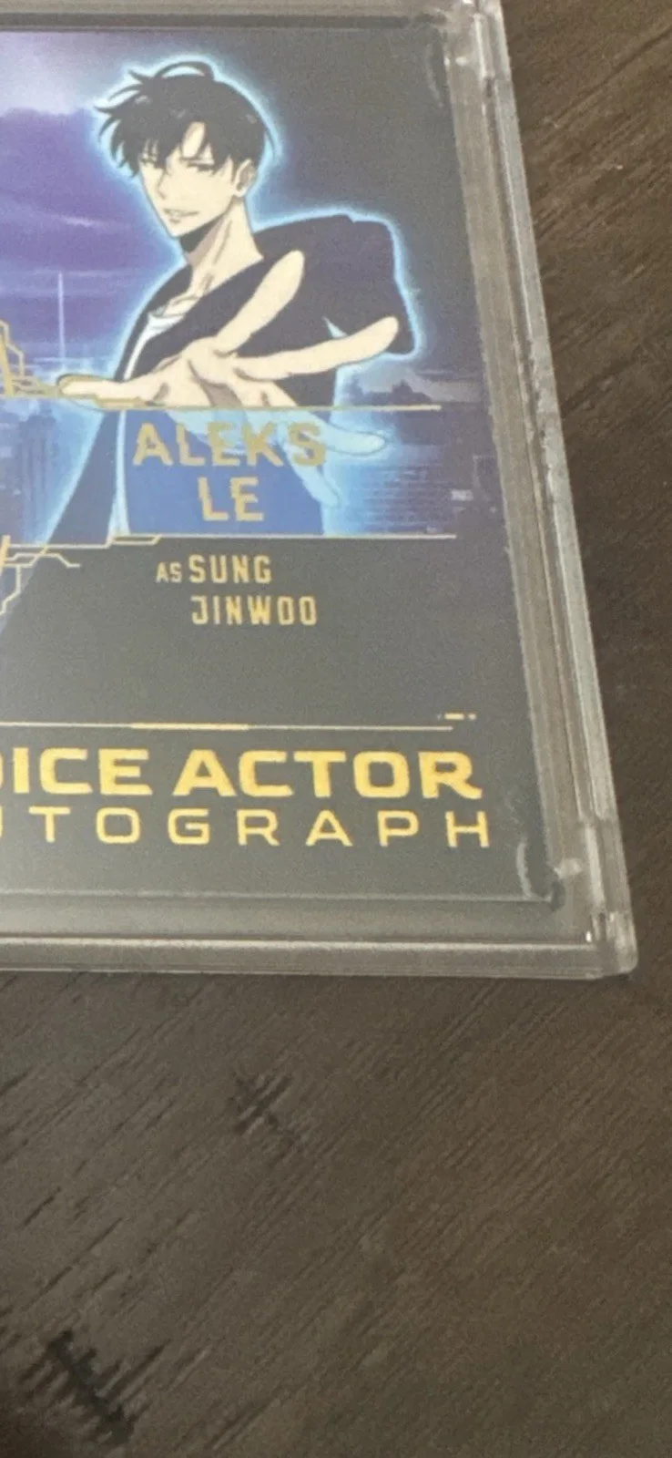 Solo Leveling Epoch Voice Actor Autograph By Aleks Le Nycc 2025, изображение 3