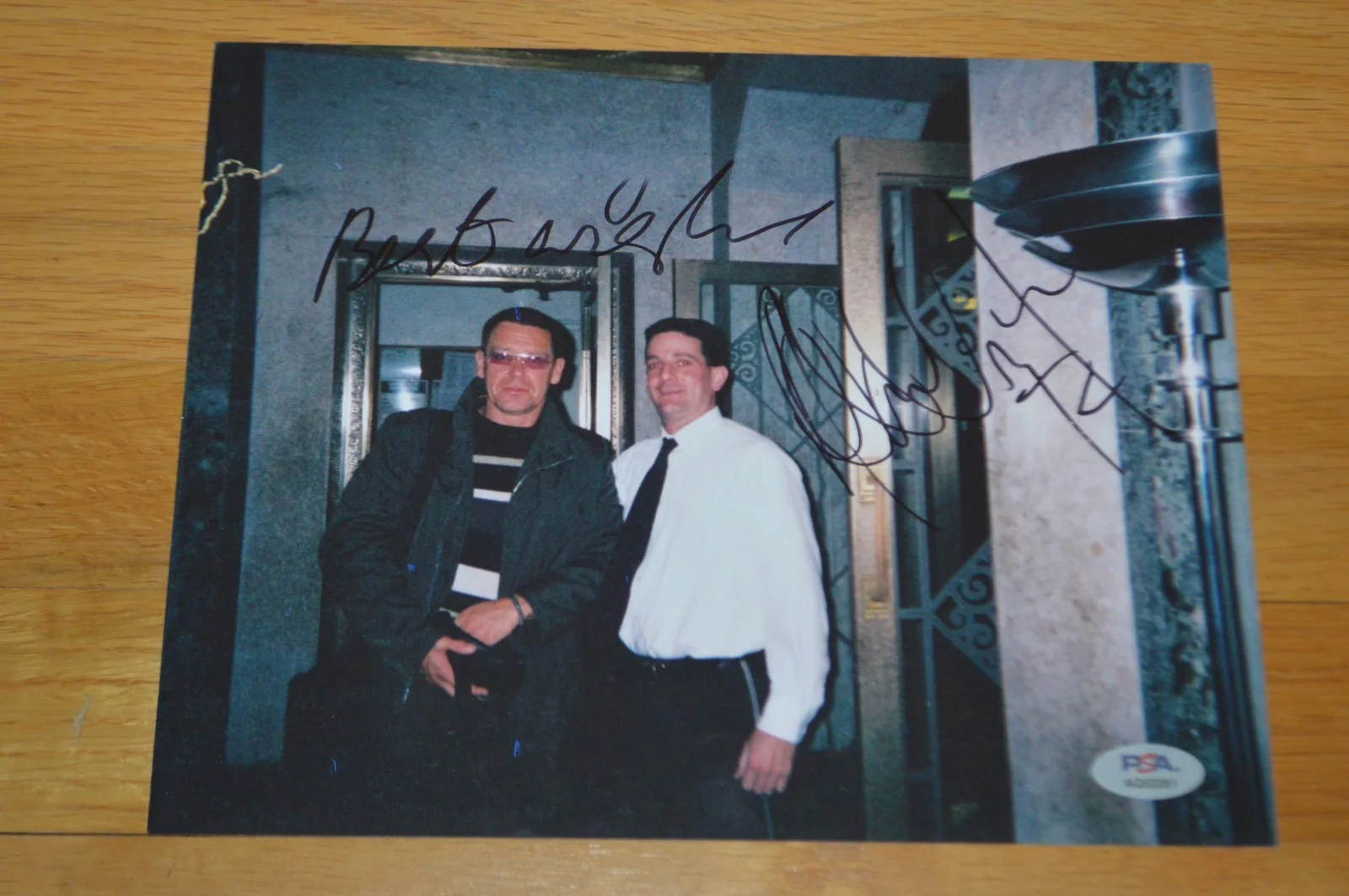U2 ~ Adam Clayton Autographed 8x10 Color Photo with PSA Hologram, изображение 4